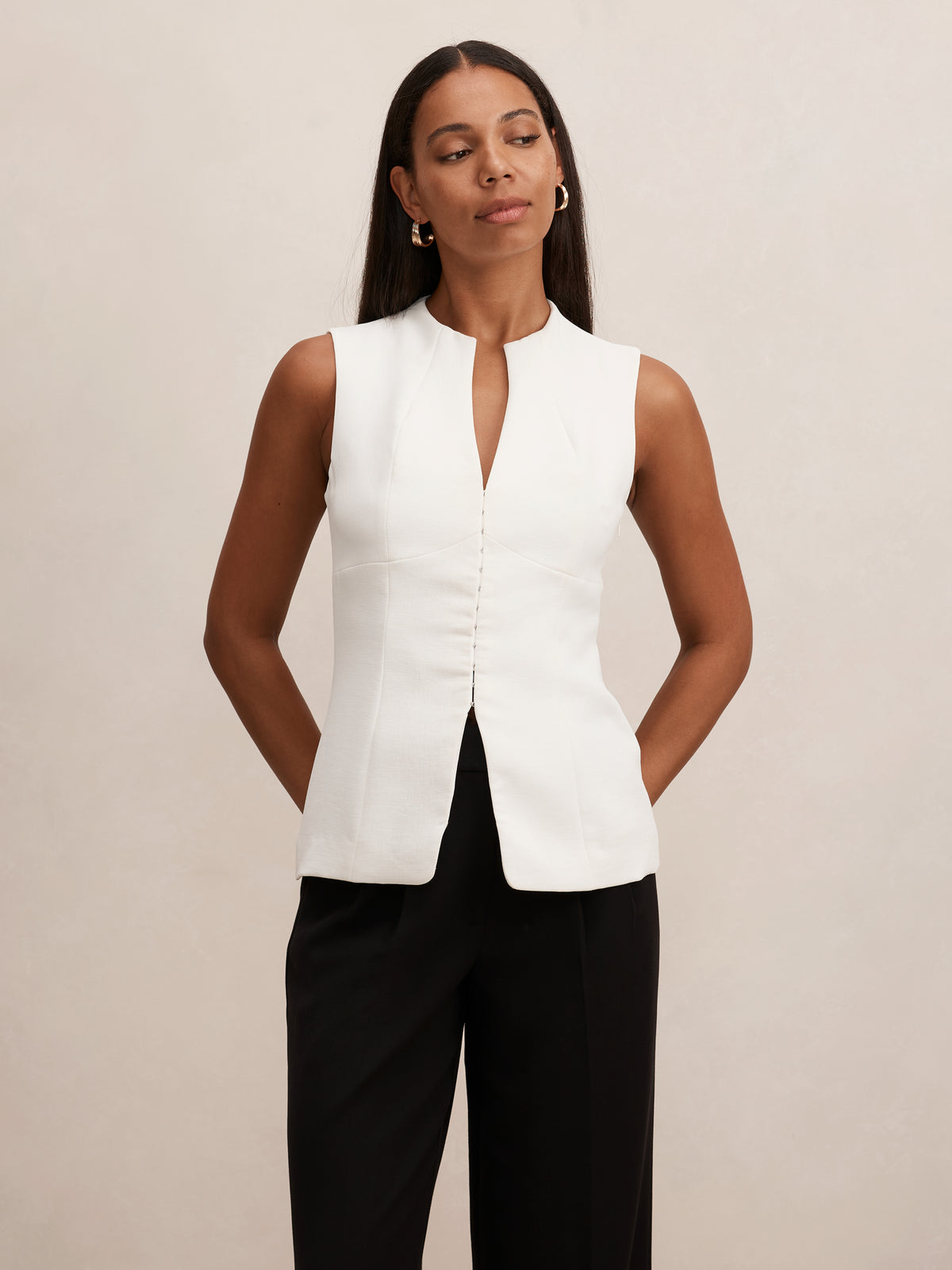 Gabi Tailored Top