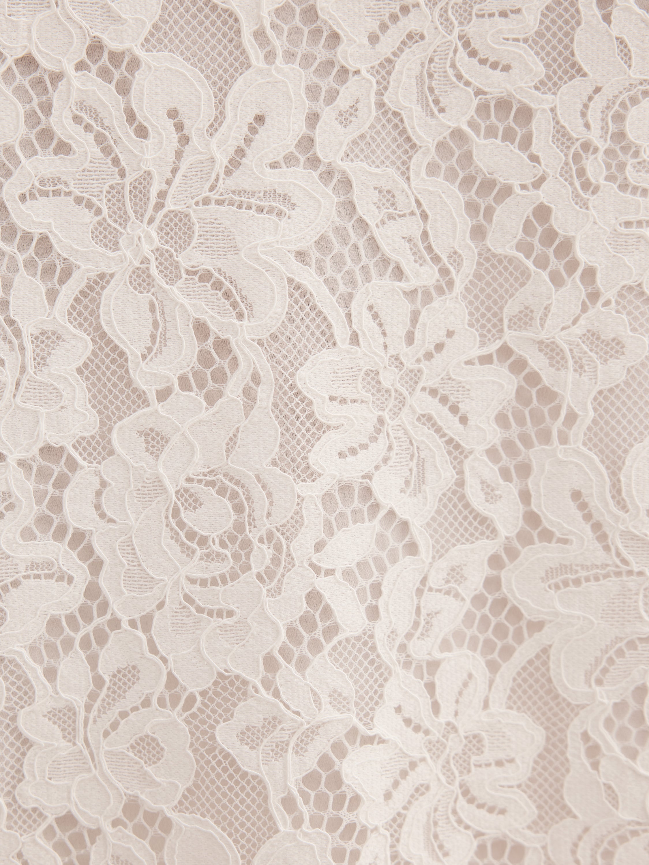 Lina Short Sleeve Lace Blouse