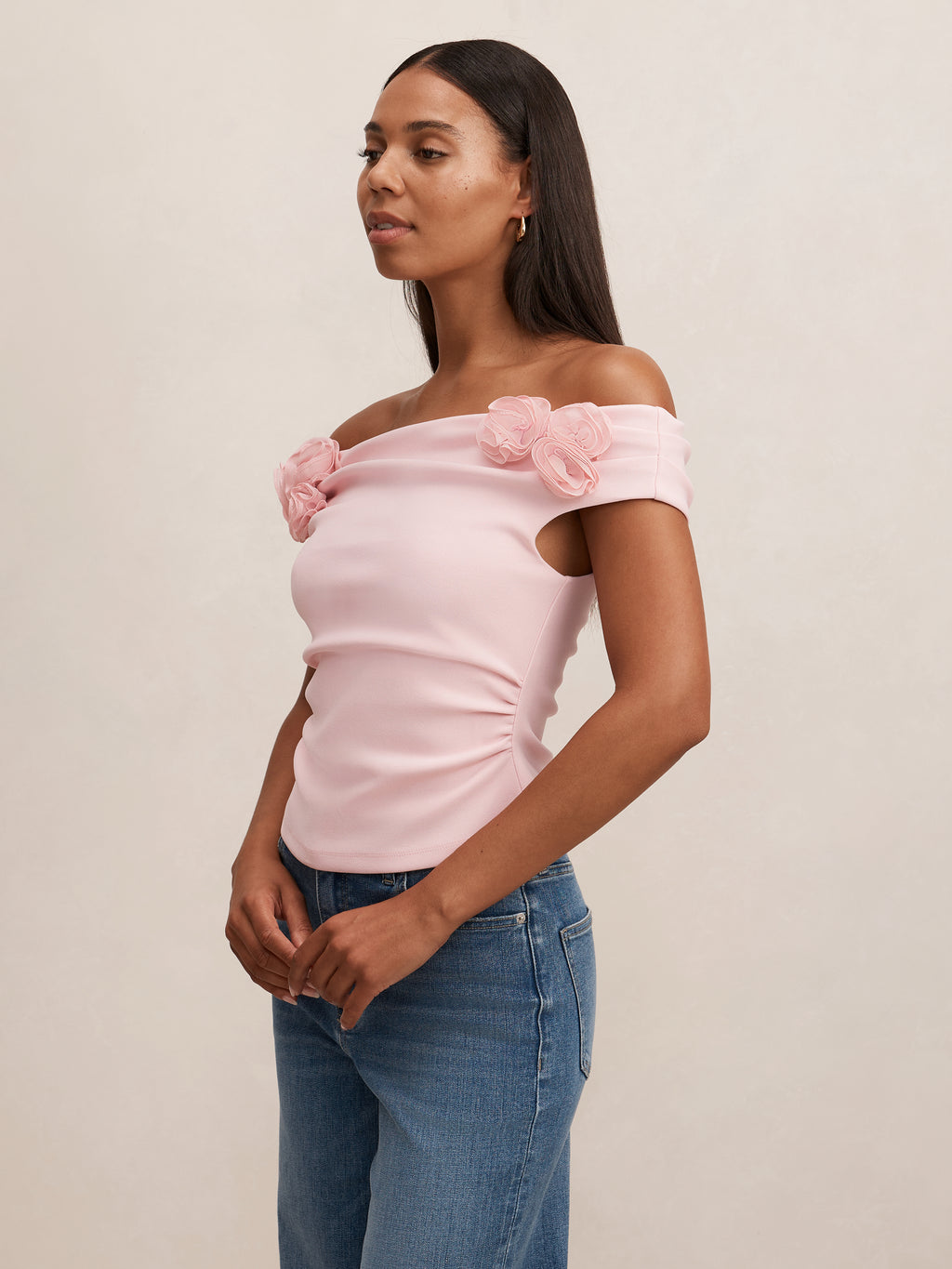 Cara Rosette Bardot Top