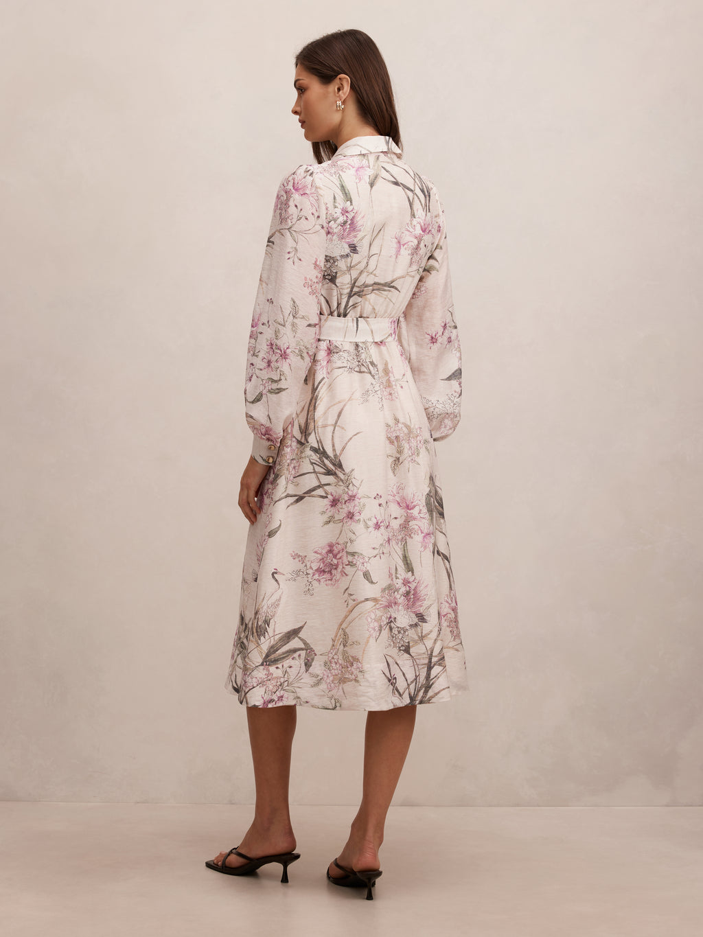 Hazel Shirt Midi Dress