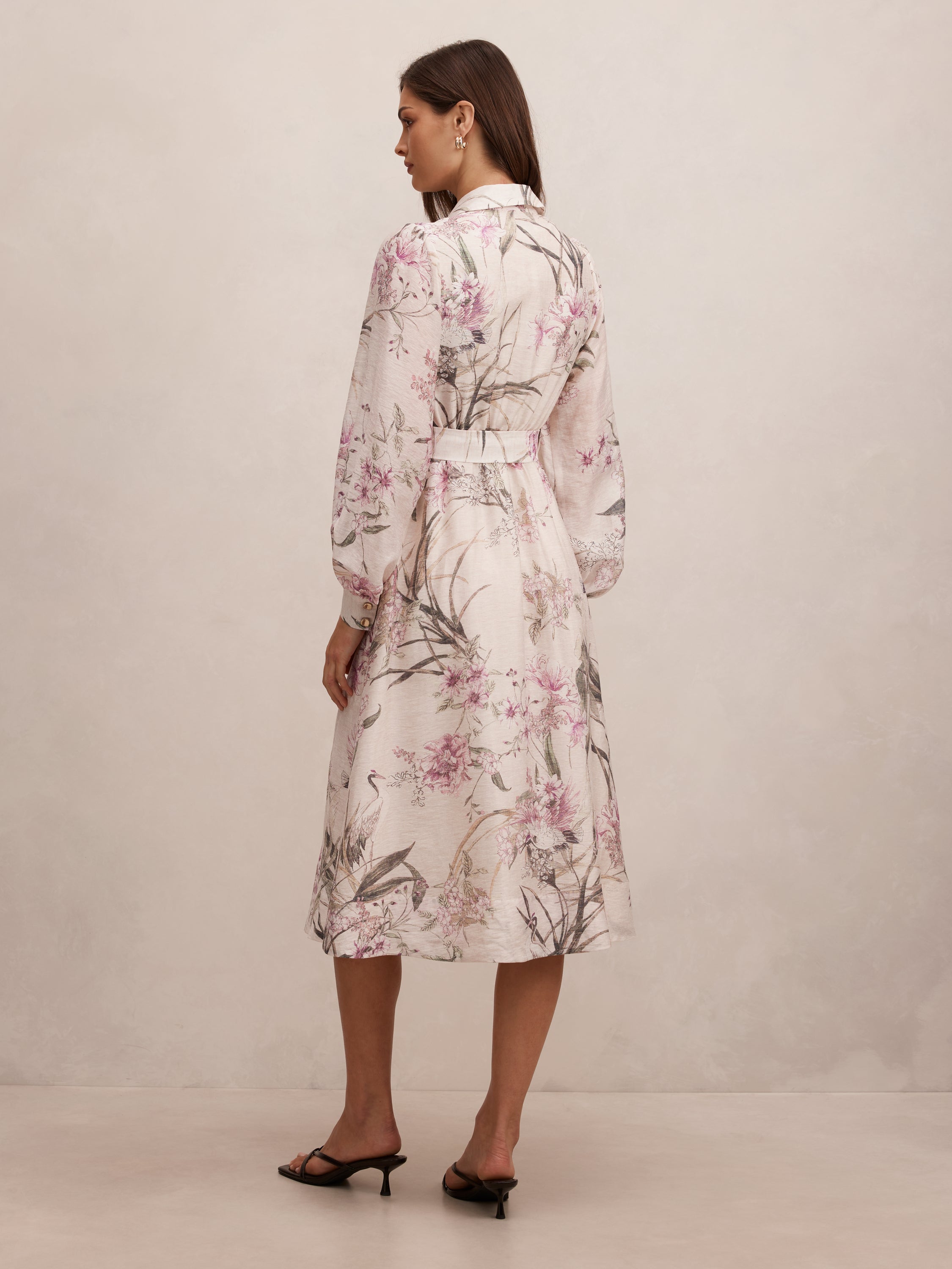 Hazel Shirt Midi Dress