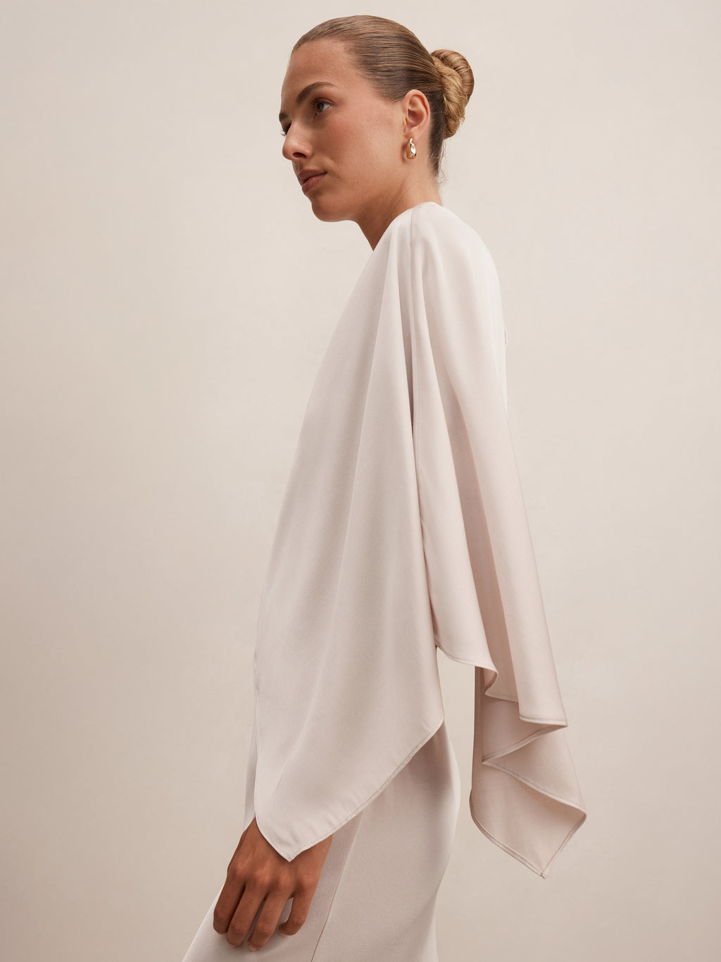 Zinnia Cape Maxi Dress