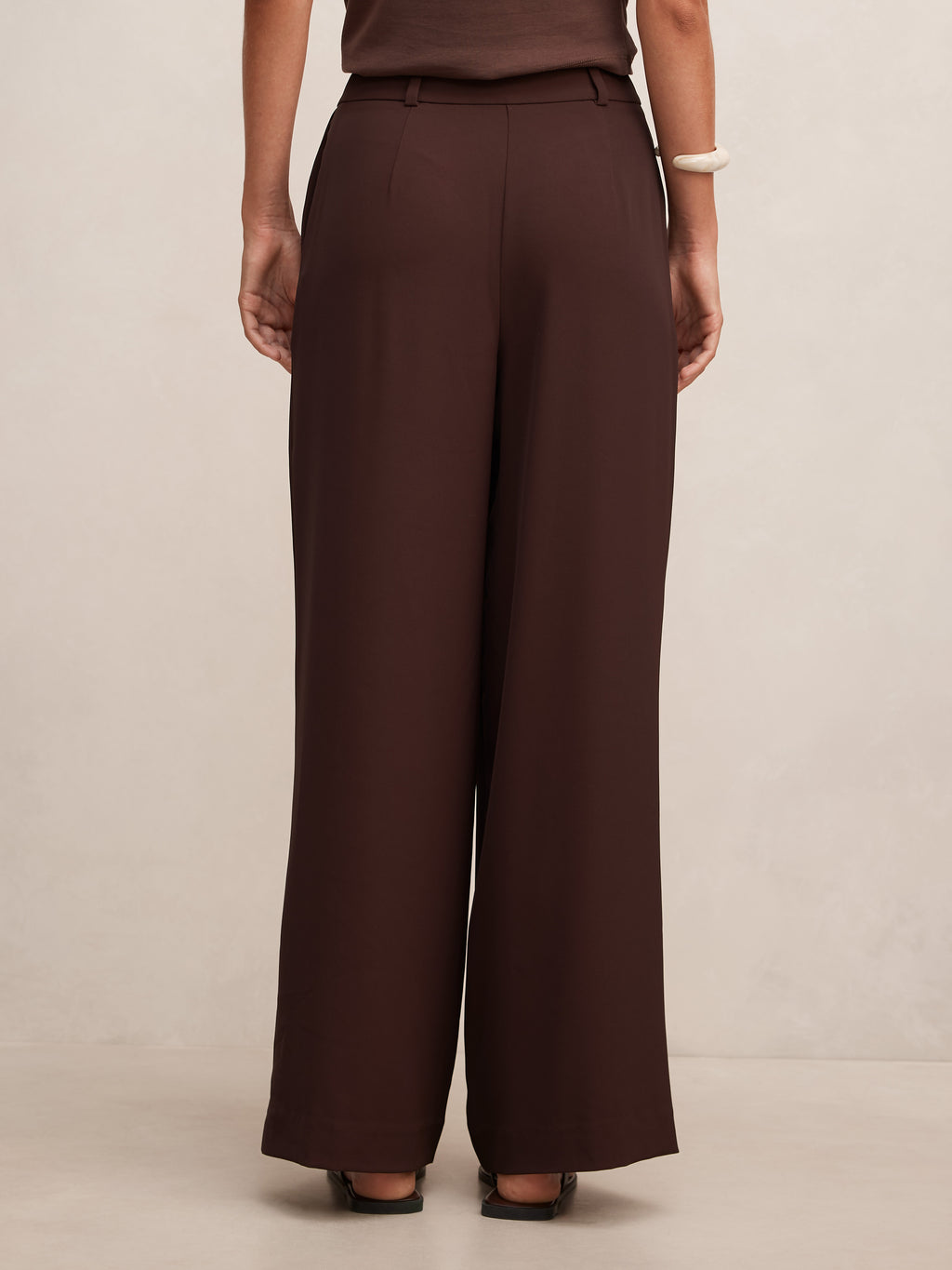 Annabelle Pleated Wide Leg Pant