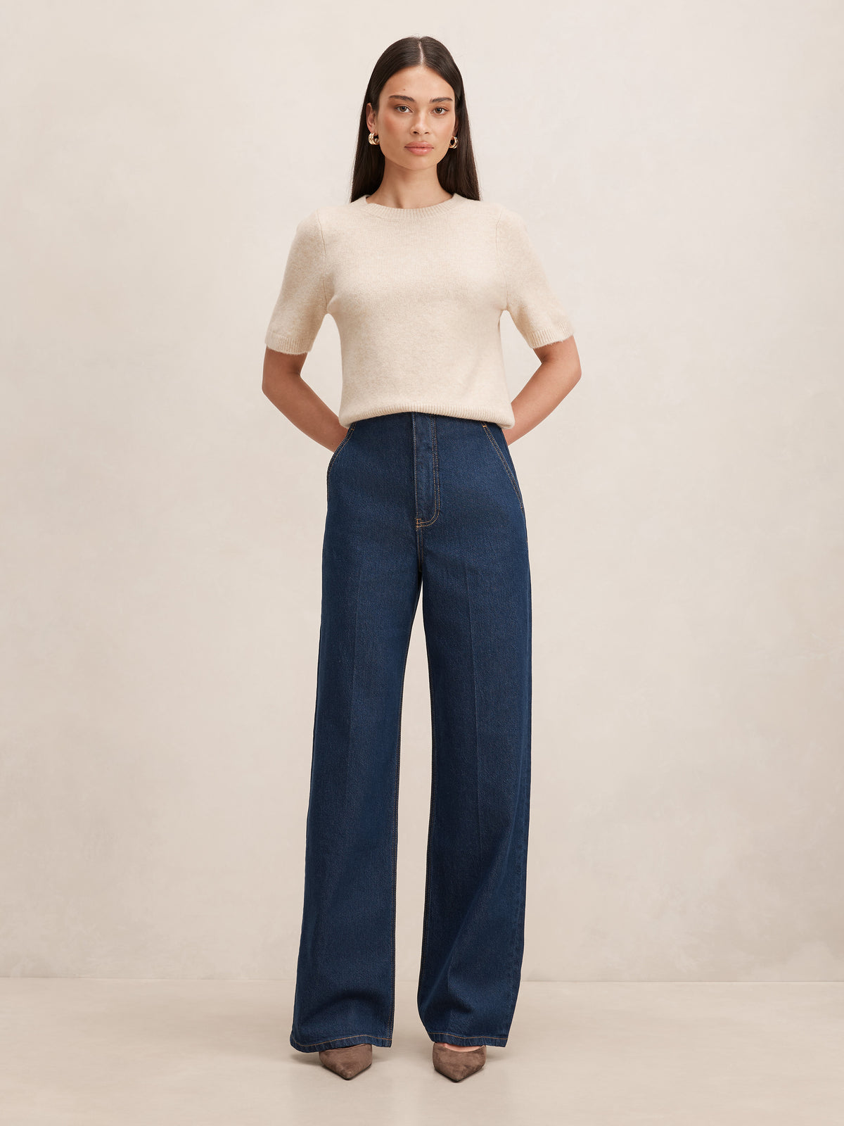Audrey Wide Leg Jean