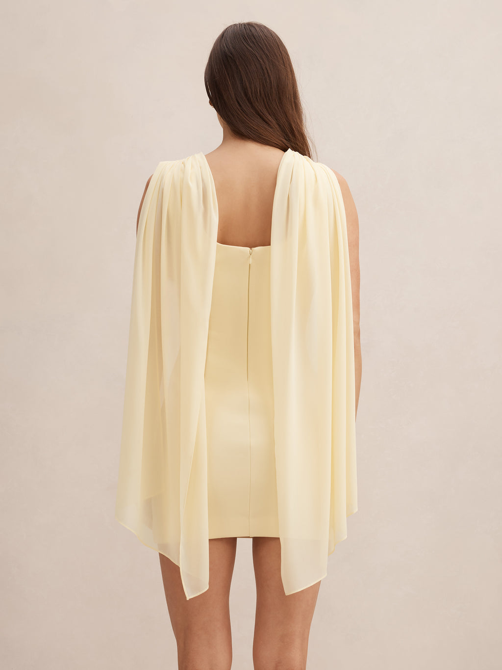 Bowie Mini Dress With Shawl