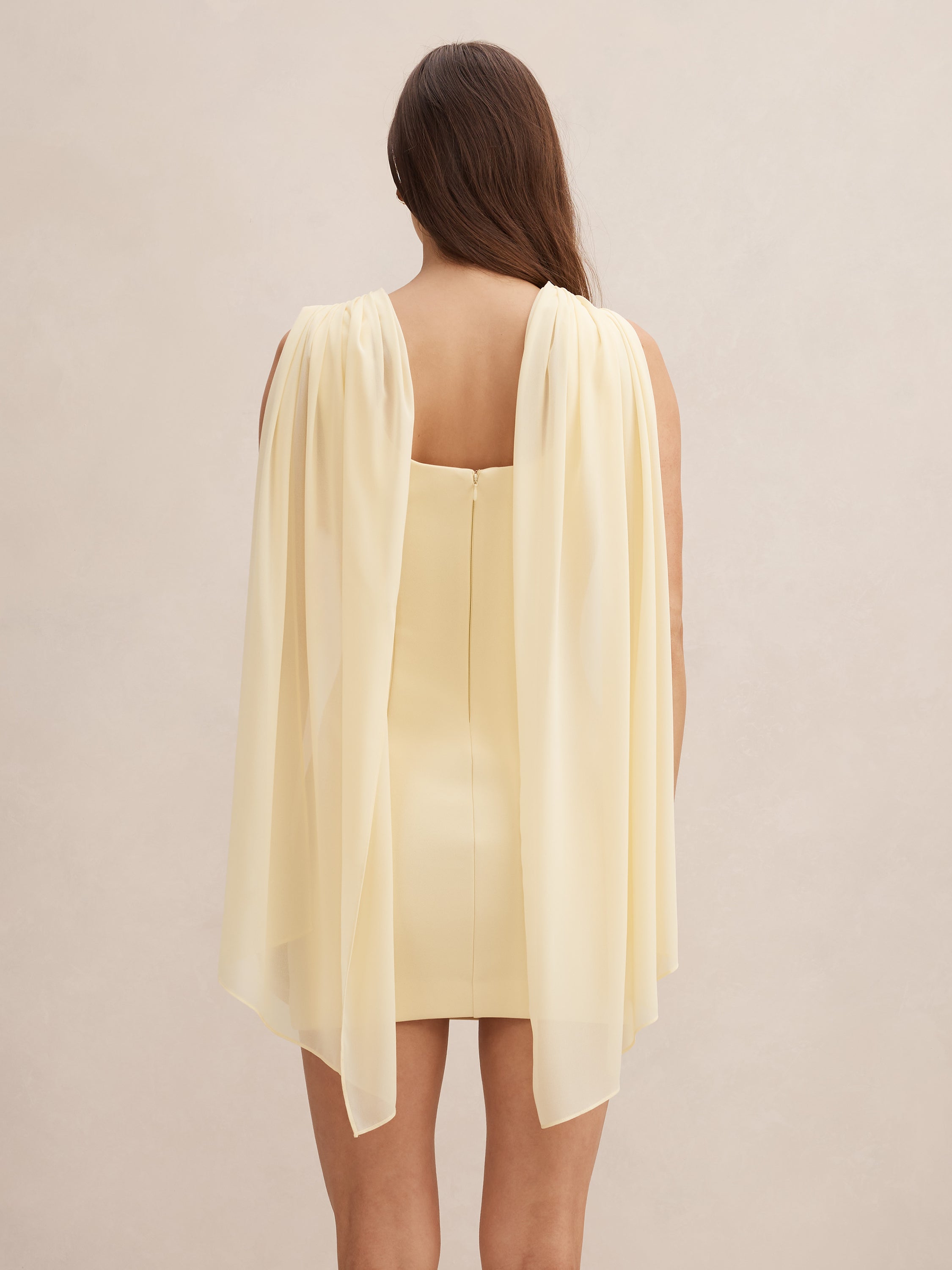 Bowie Mini Dress With Shawl
