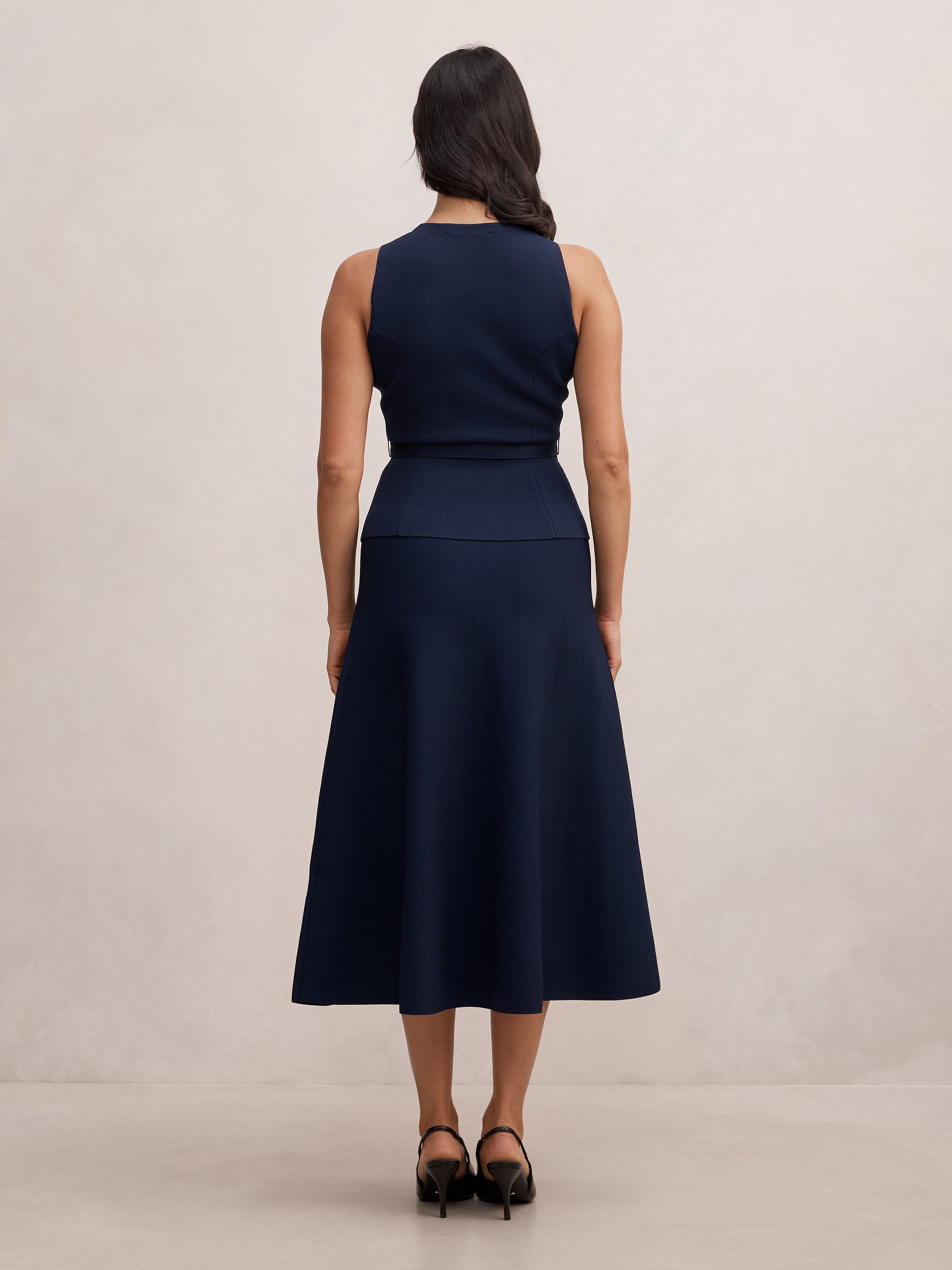 Amelia Layered A-Line Midi