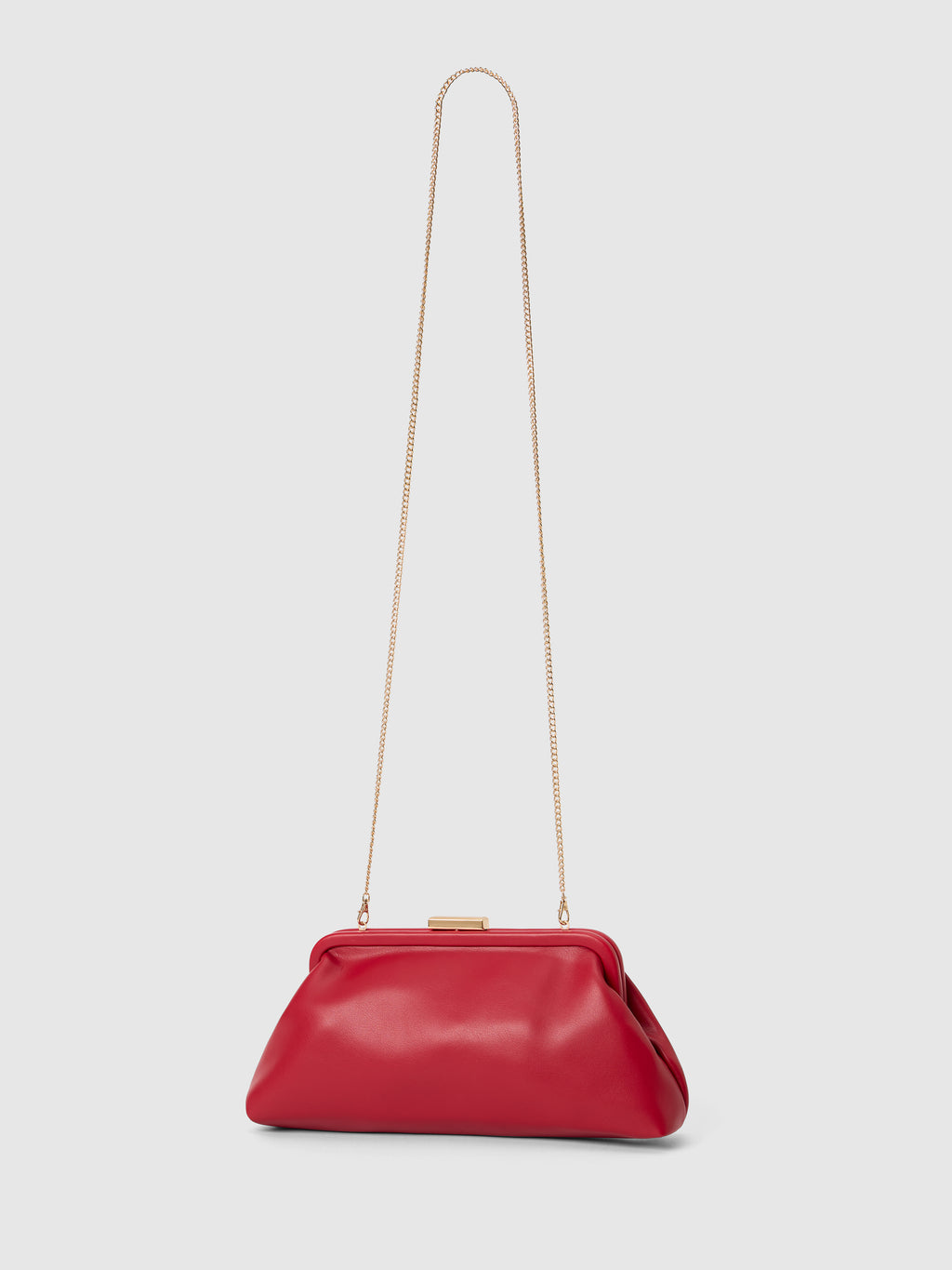 Sarah Metal Frame Clutch