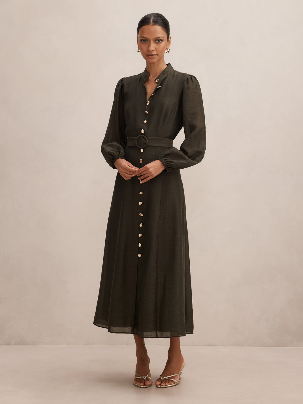 Elena Petite Midi Dress