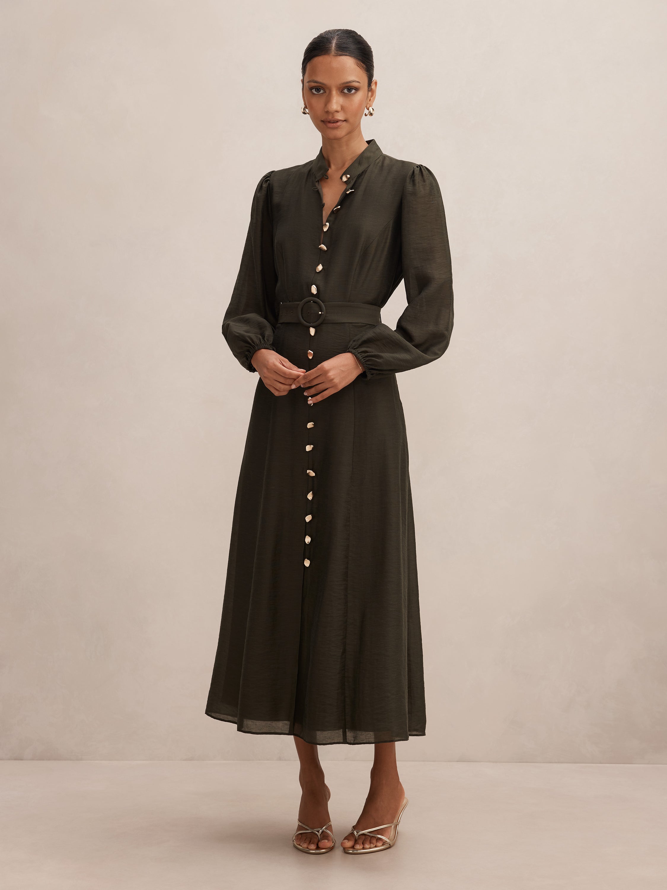 Elena Petite Midi Dress