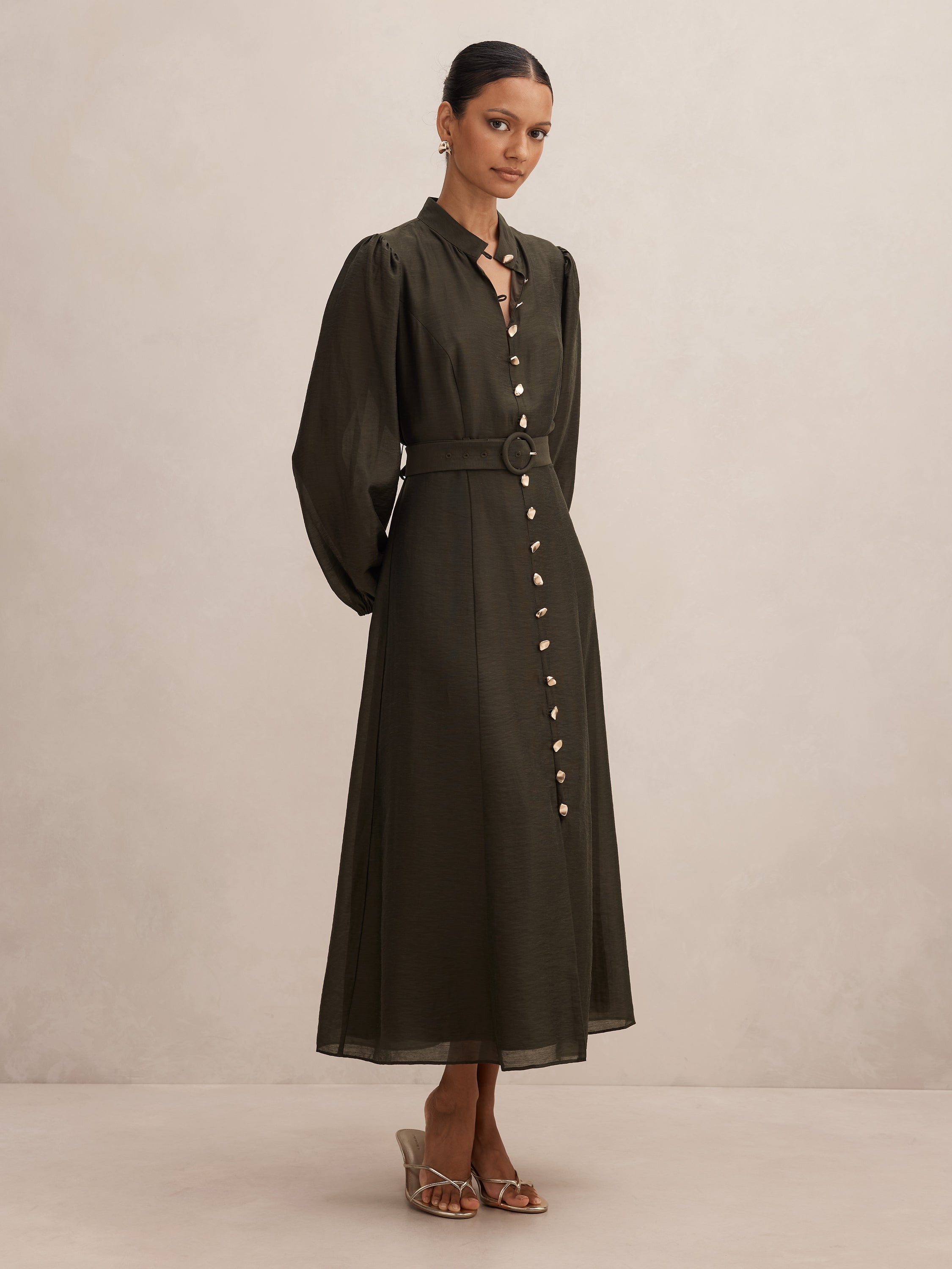 Elena Petite Midi Dress