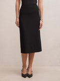 Jayda Crepe Pencil Skirt