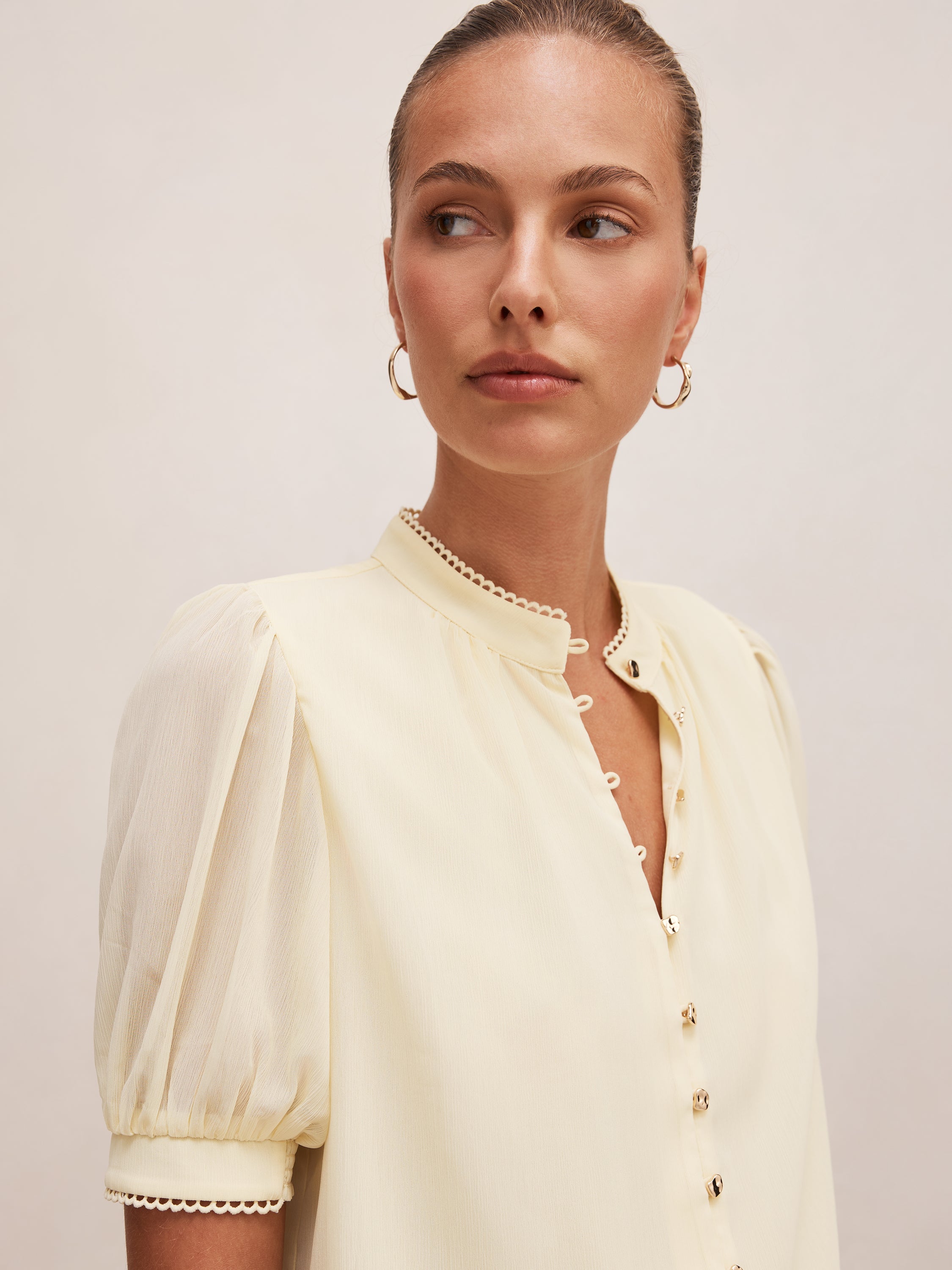 Leighton Short Sleeve Blouse
