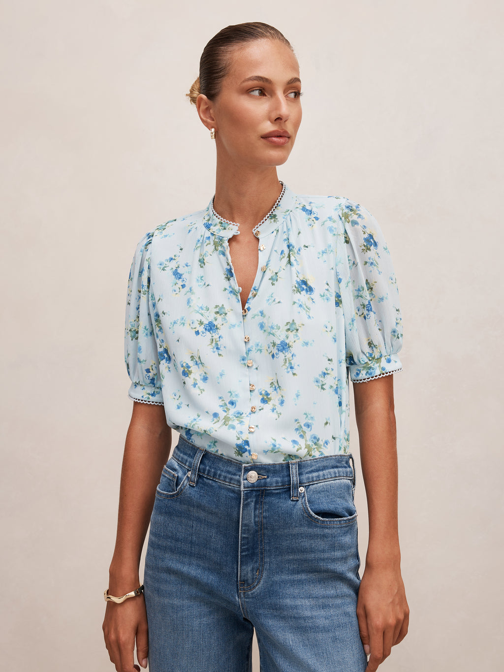 Leighton Short Sleeve Blouse