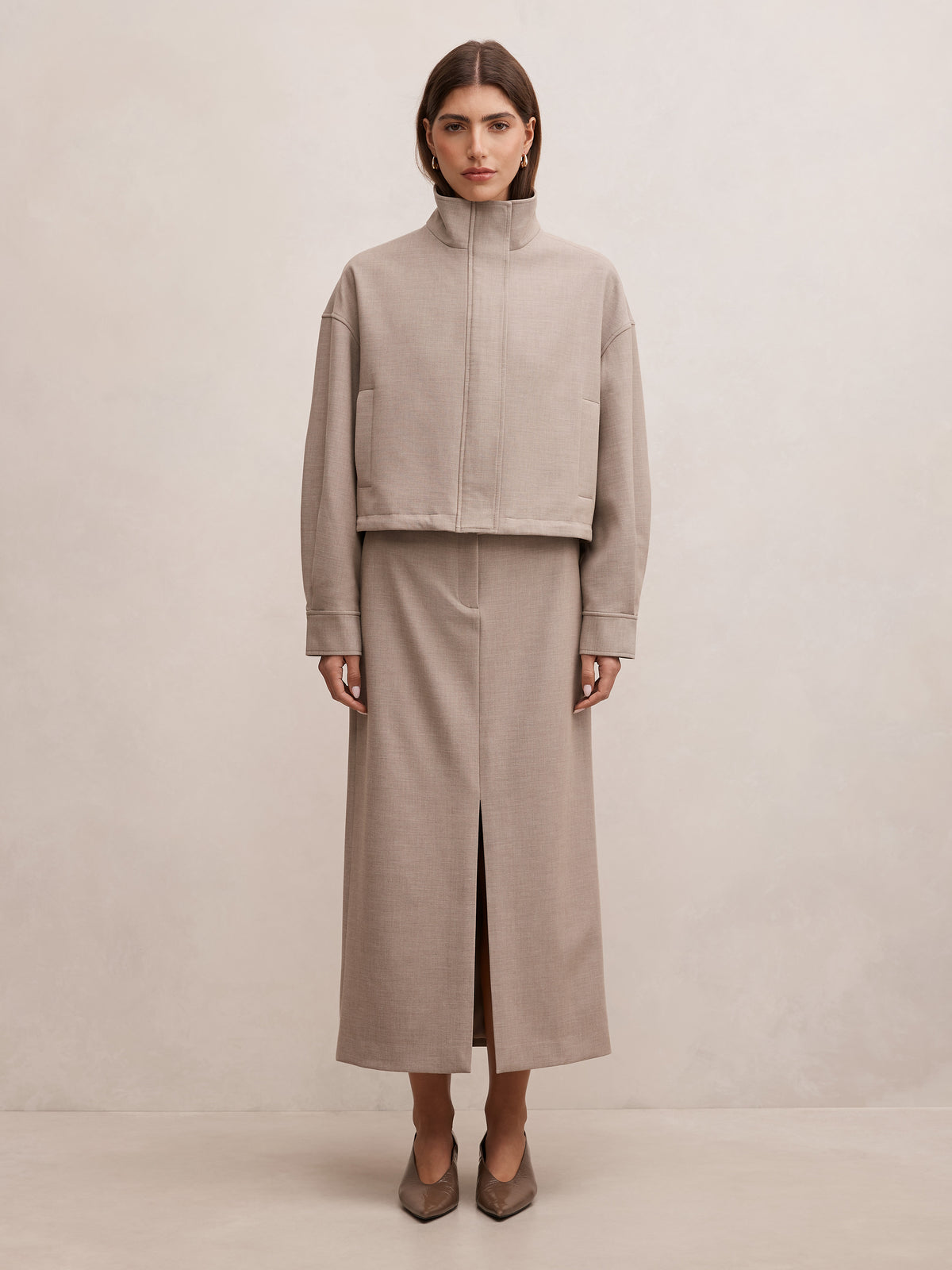 Maya Funnel Neck Jacket
