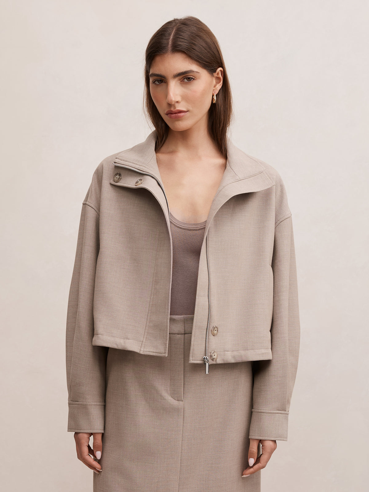 Maya Funnel Neck Jacket