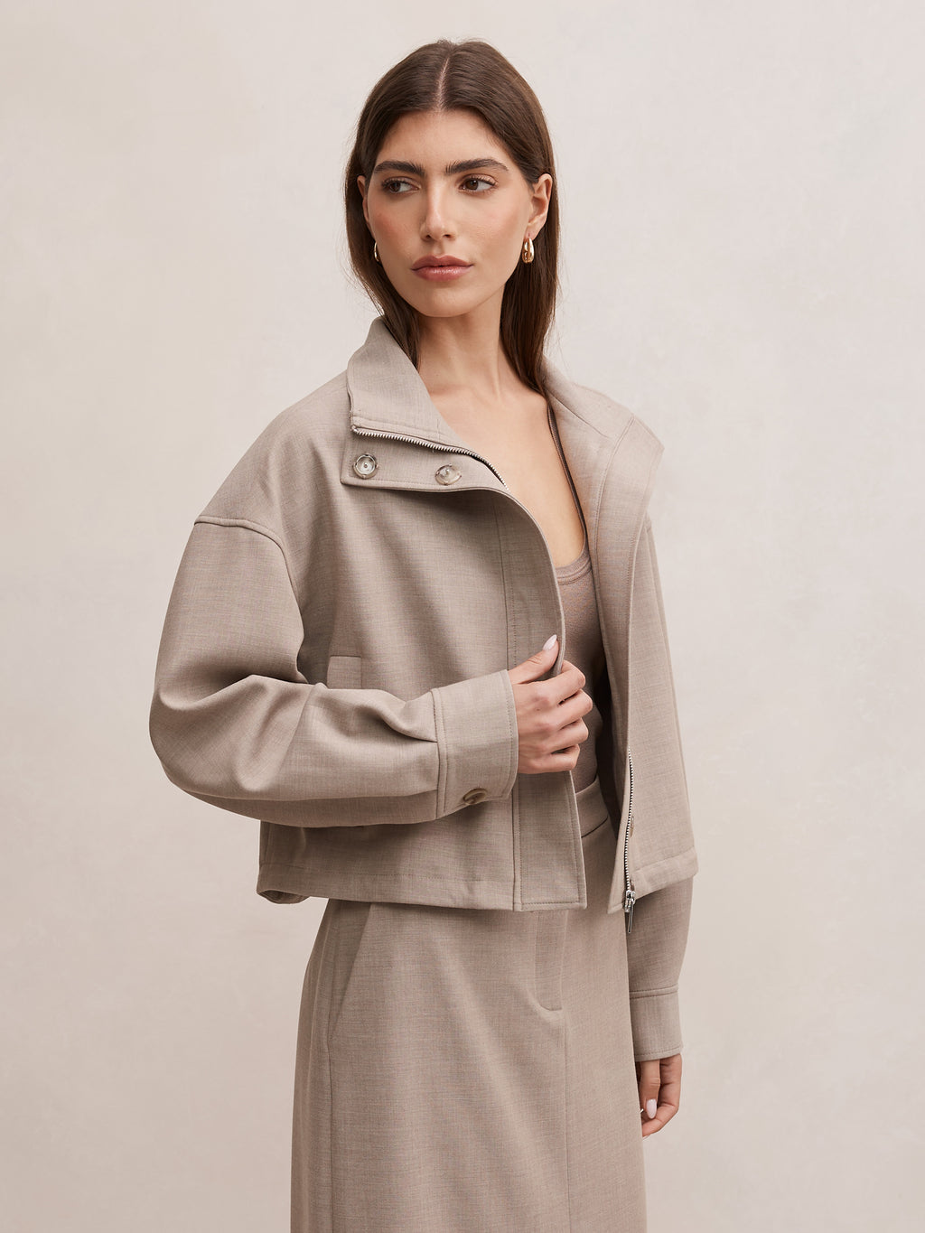 Maya Funnel Neck Jacket