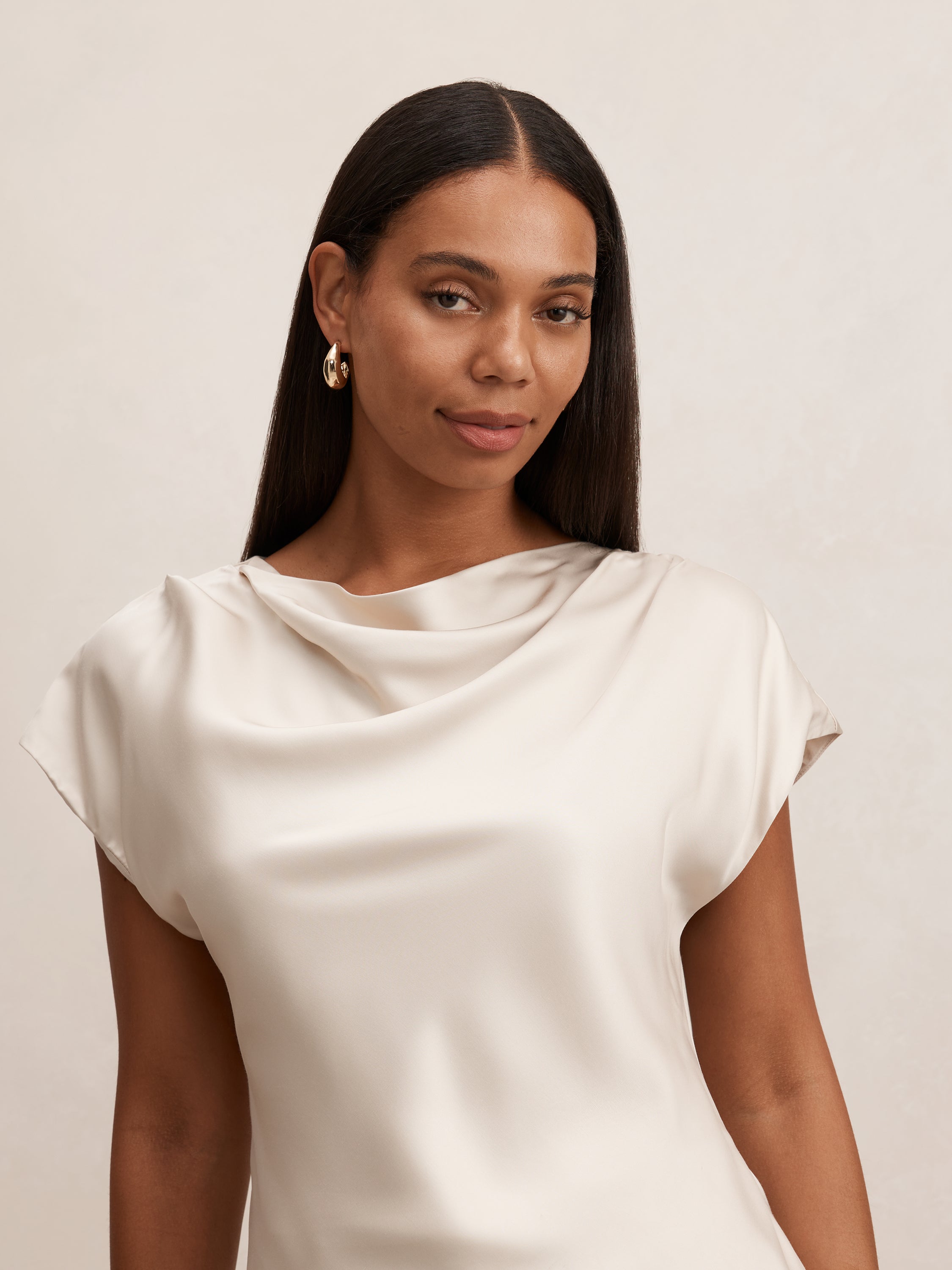 Reign Cowl Neck Top