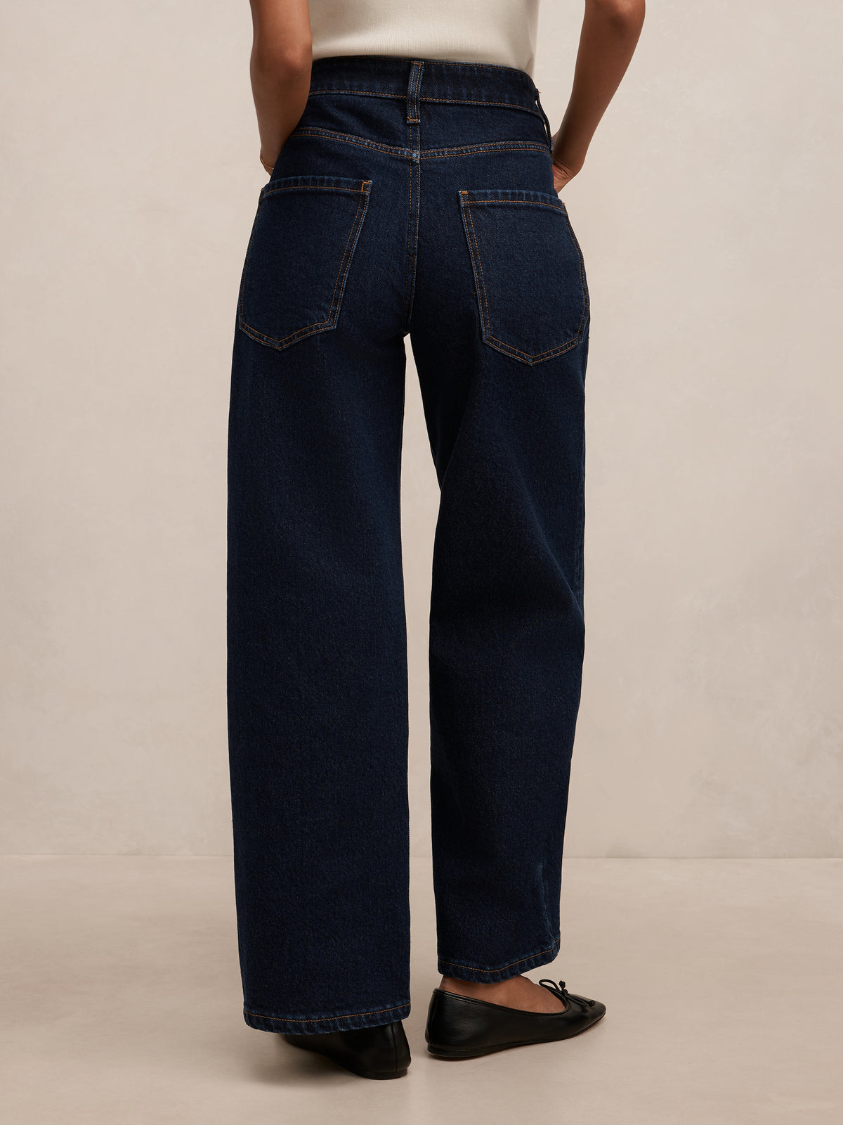 Nicki Petite Mid Rise Straight Jean