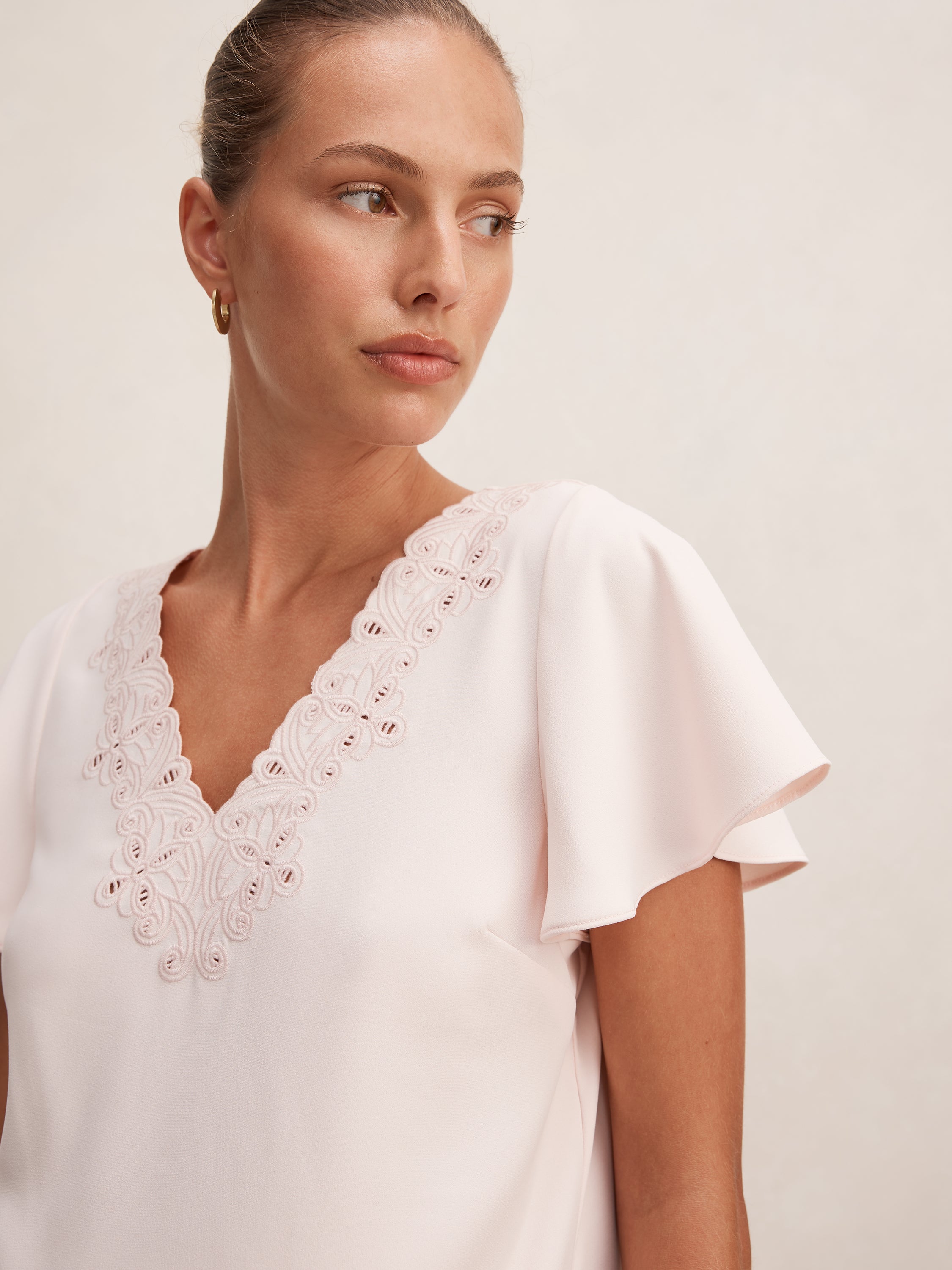 Tillie Embroidery Detail Blouse