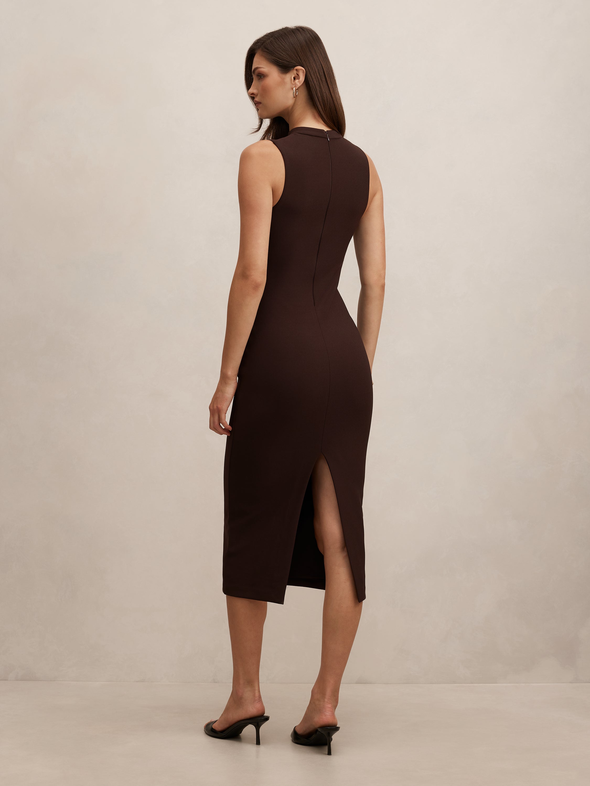 Frankie High Neck Keyhole Bodycon
