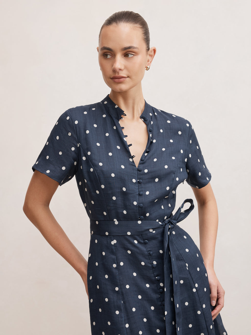 Therese Short Sleeve Midi Dress
