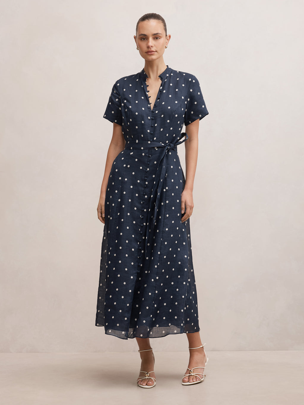 Therese Short Sleeve Midi Dress