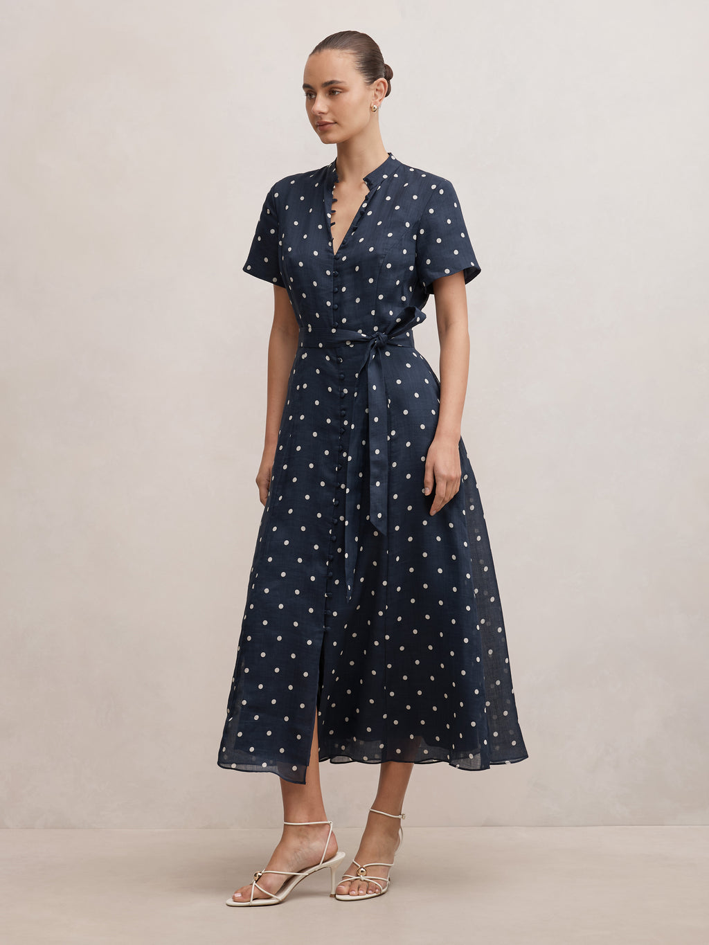 Therese Short Sleeve Midi Dress