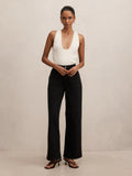 Nicki Petite Mid Rise Straight jean