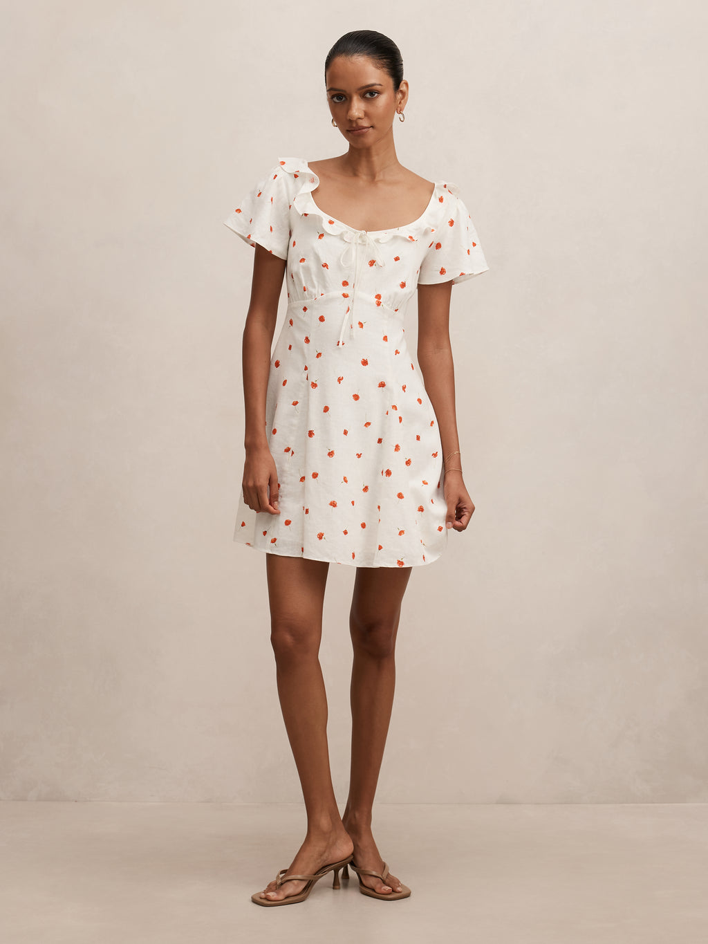 Arli Strapless Ruched Maxi Dress