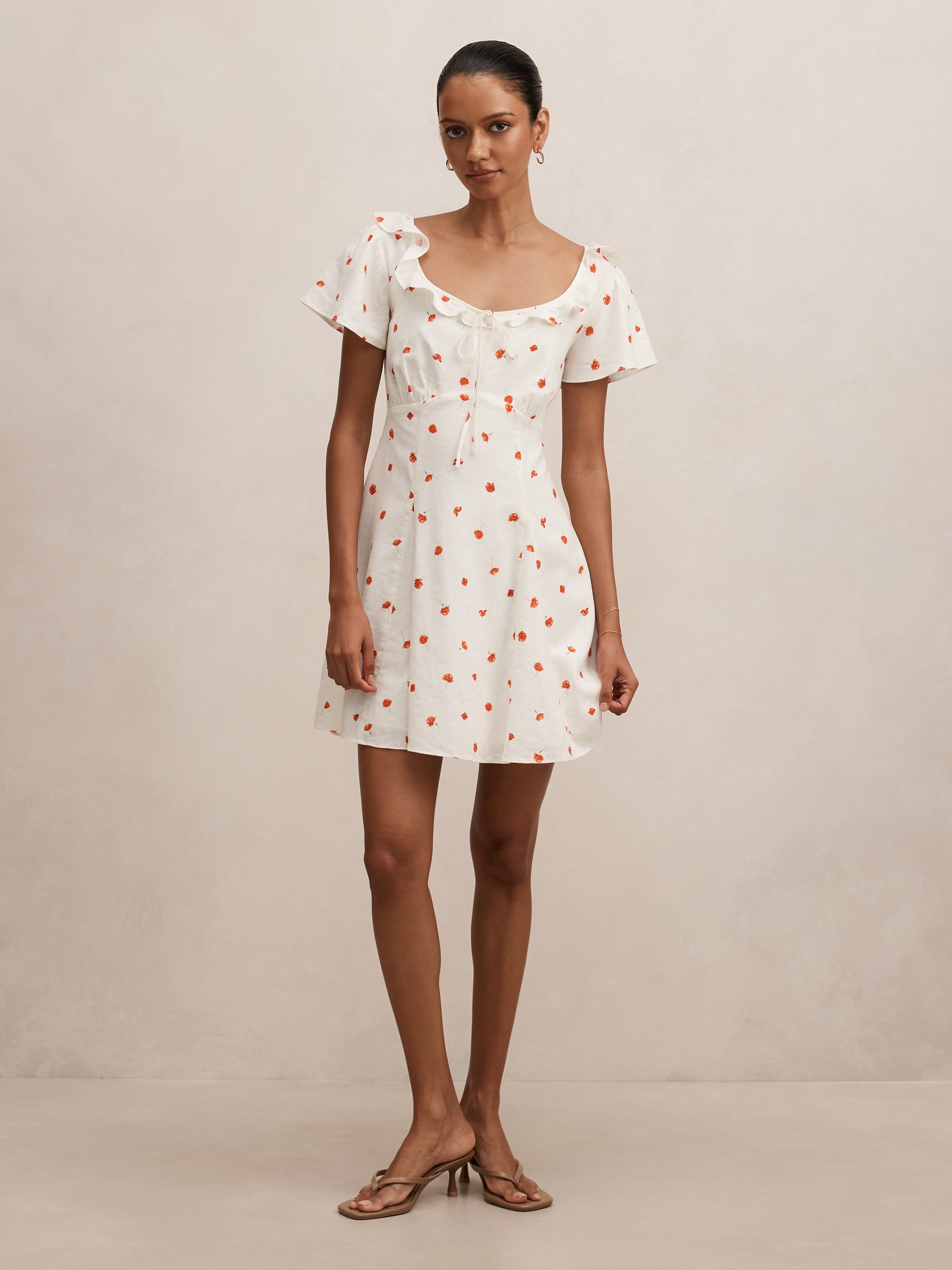Arli Strapless Ruched Maxi Dress