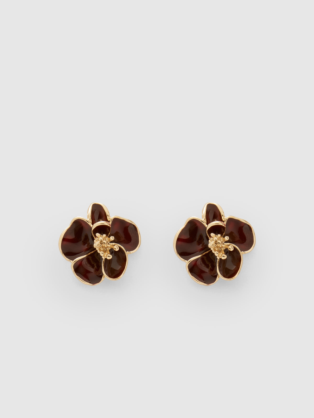 Prudence Pretty Enamel Flower Stud