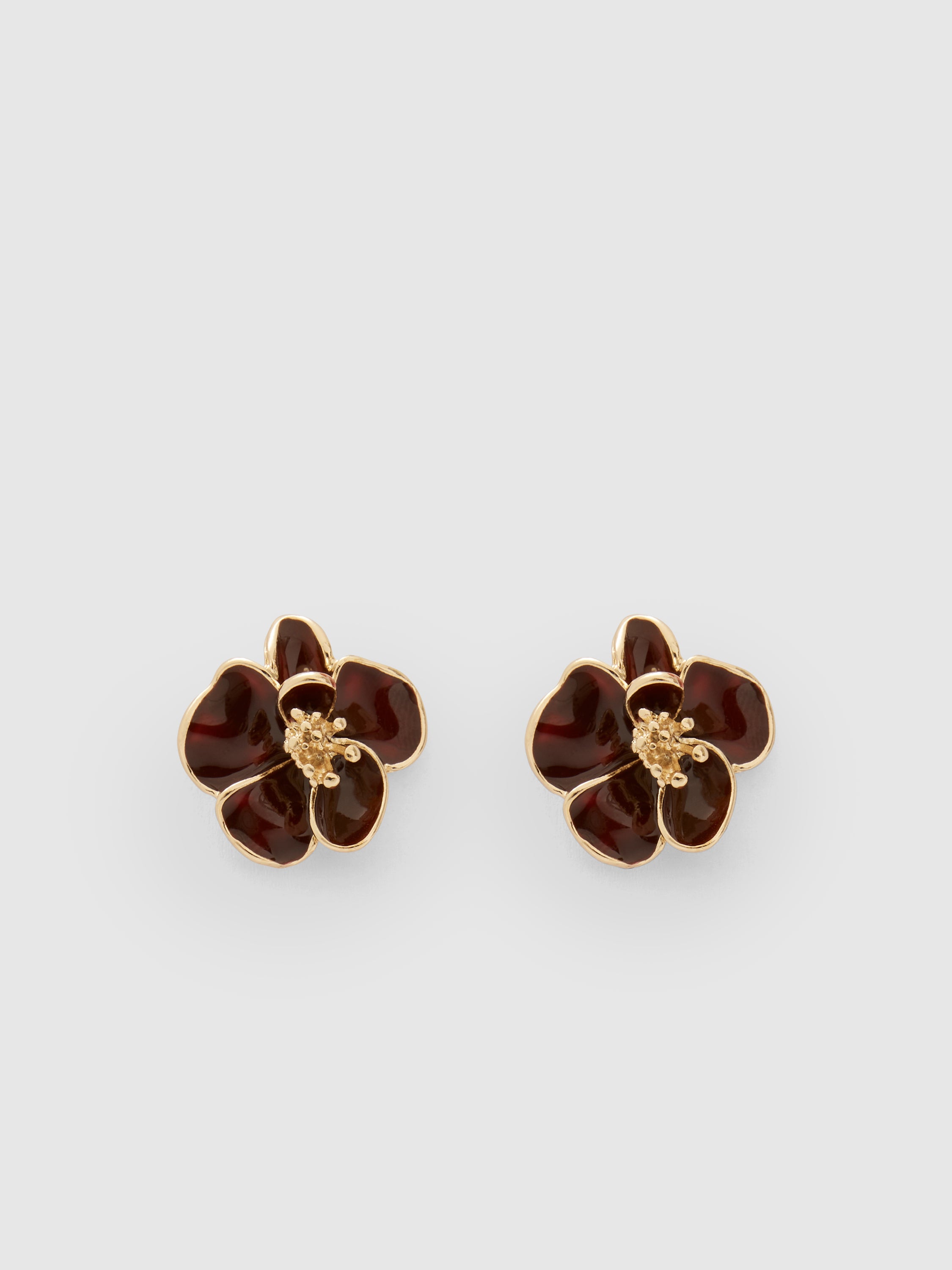 Prudence Pretty Enamel Flower Stud