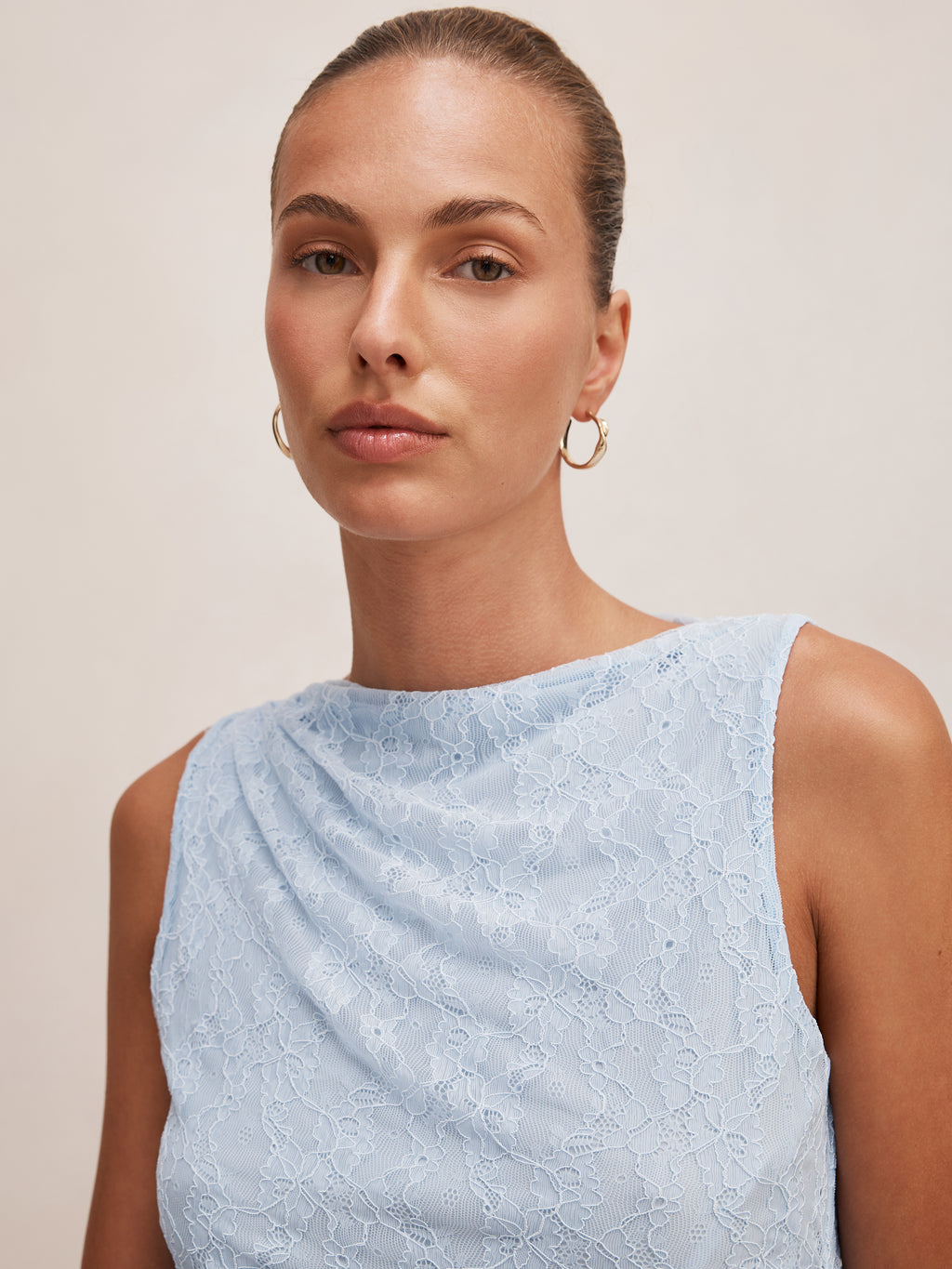Tahlia Textured Lace Tank