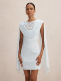 Bowie Petite With Shawl Mini Dress
