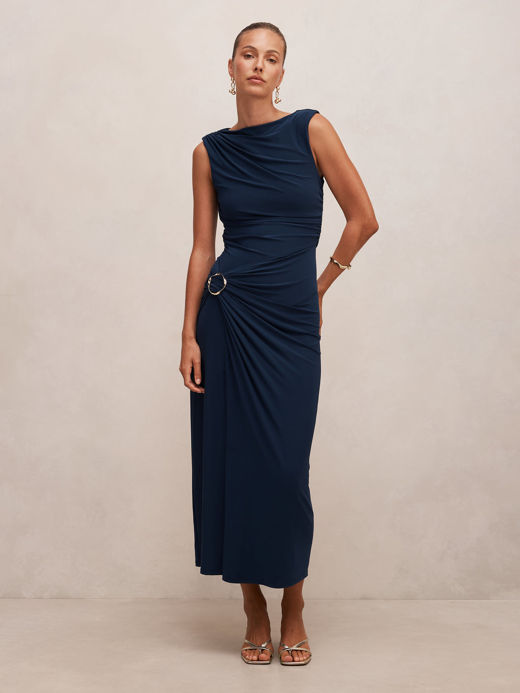 Kinsley Sleeveless Jersey Dress