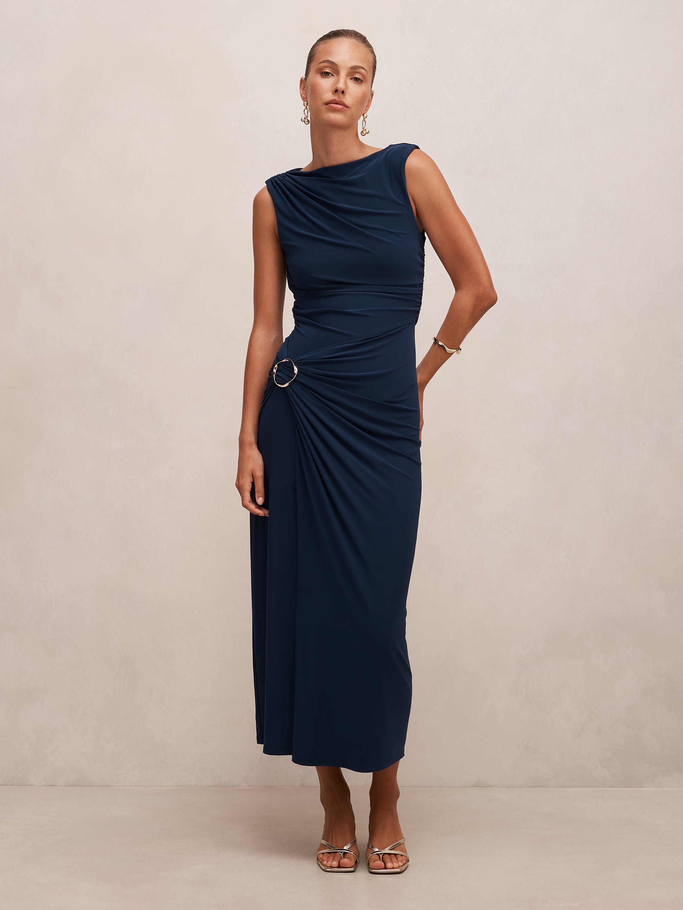 Kinsley Sleeveless Jersey Dress