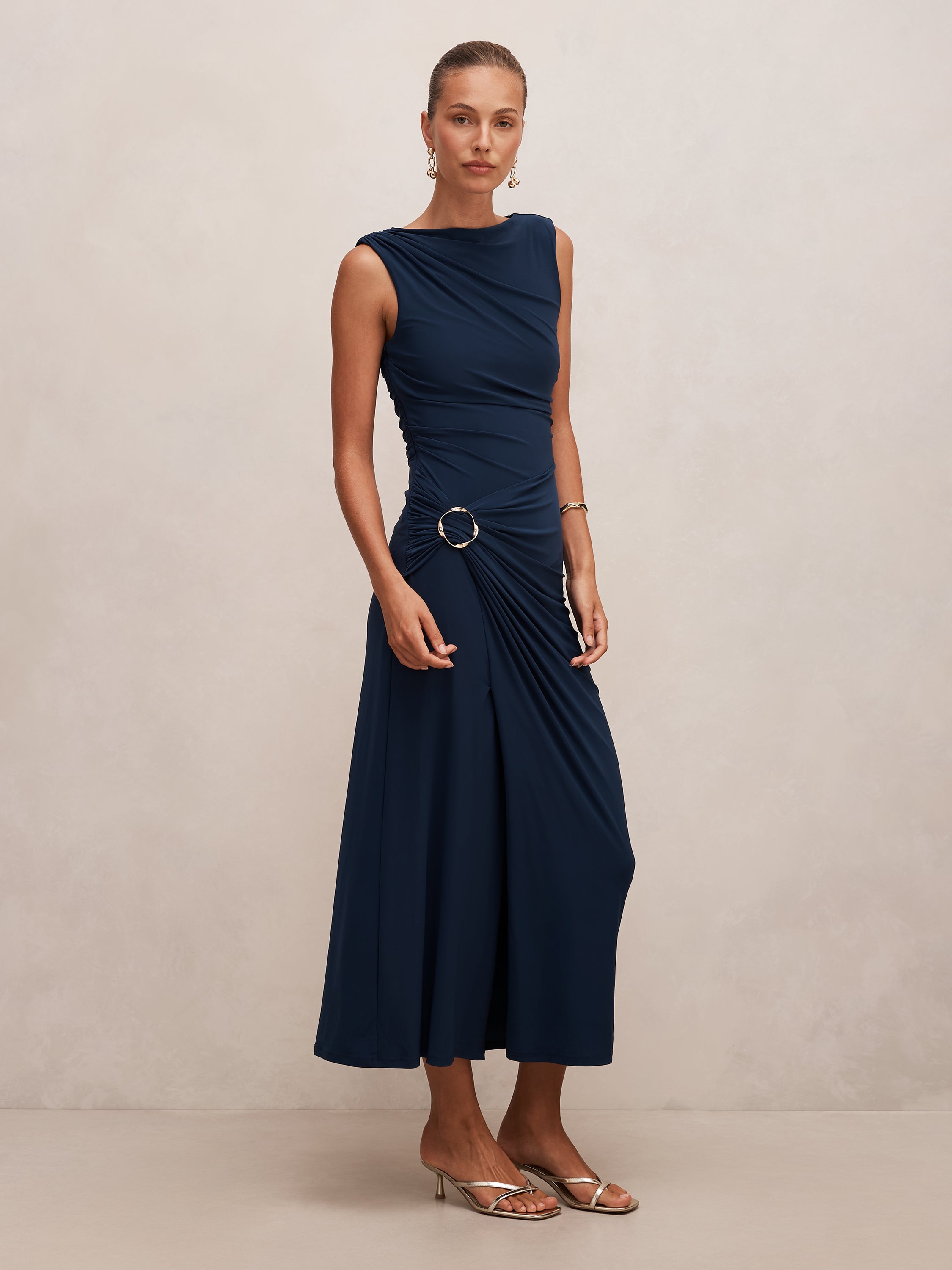 Kinsley Sleeveless Jersey Dress
