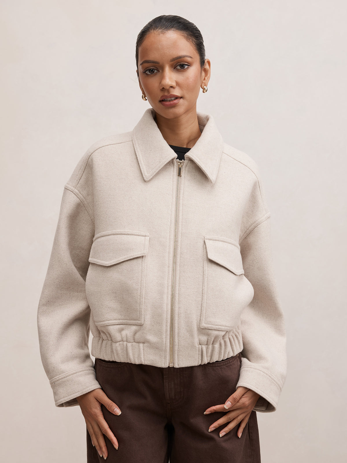 Ariana Petite Patch Pocket Jacket