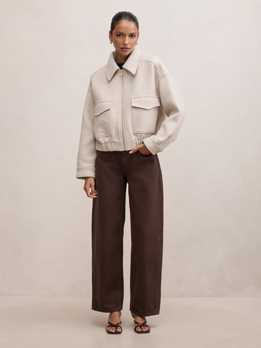 Ariana Petite Patch Pocket Jacket