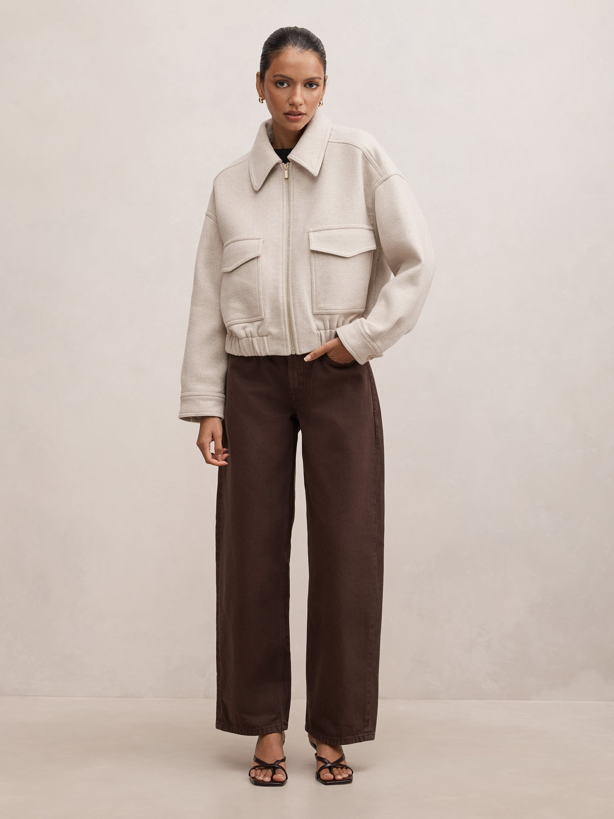 Ariana Petite Patch Pocket Jacket