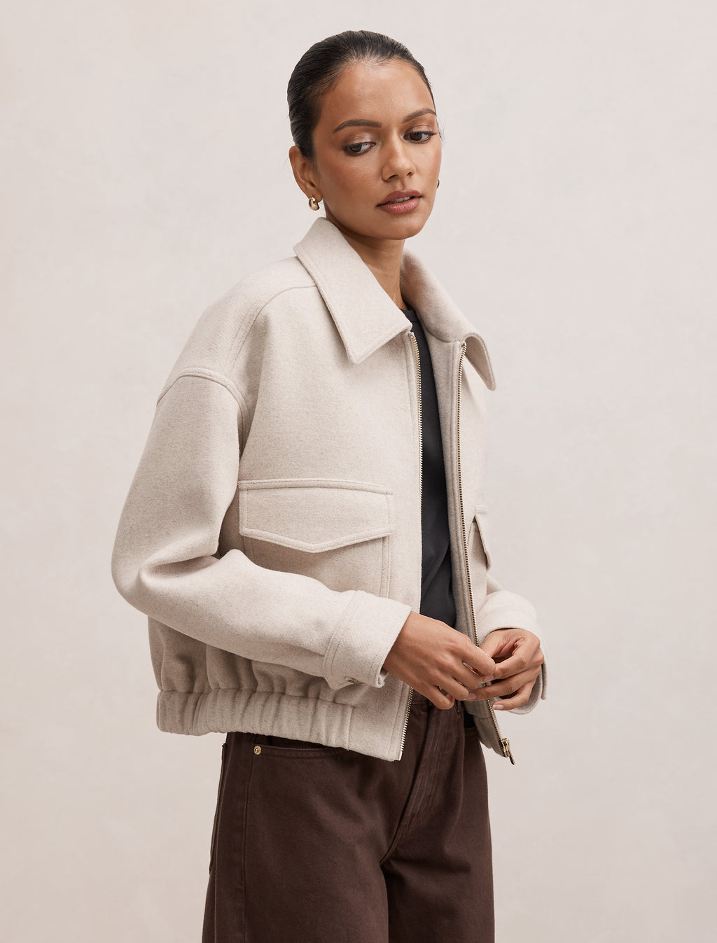 Ariana Petite Patch Pocket Jacket