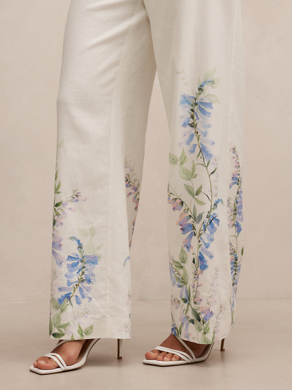 Soleil Floral Placement Print Pant