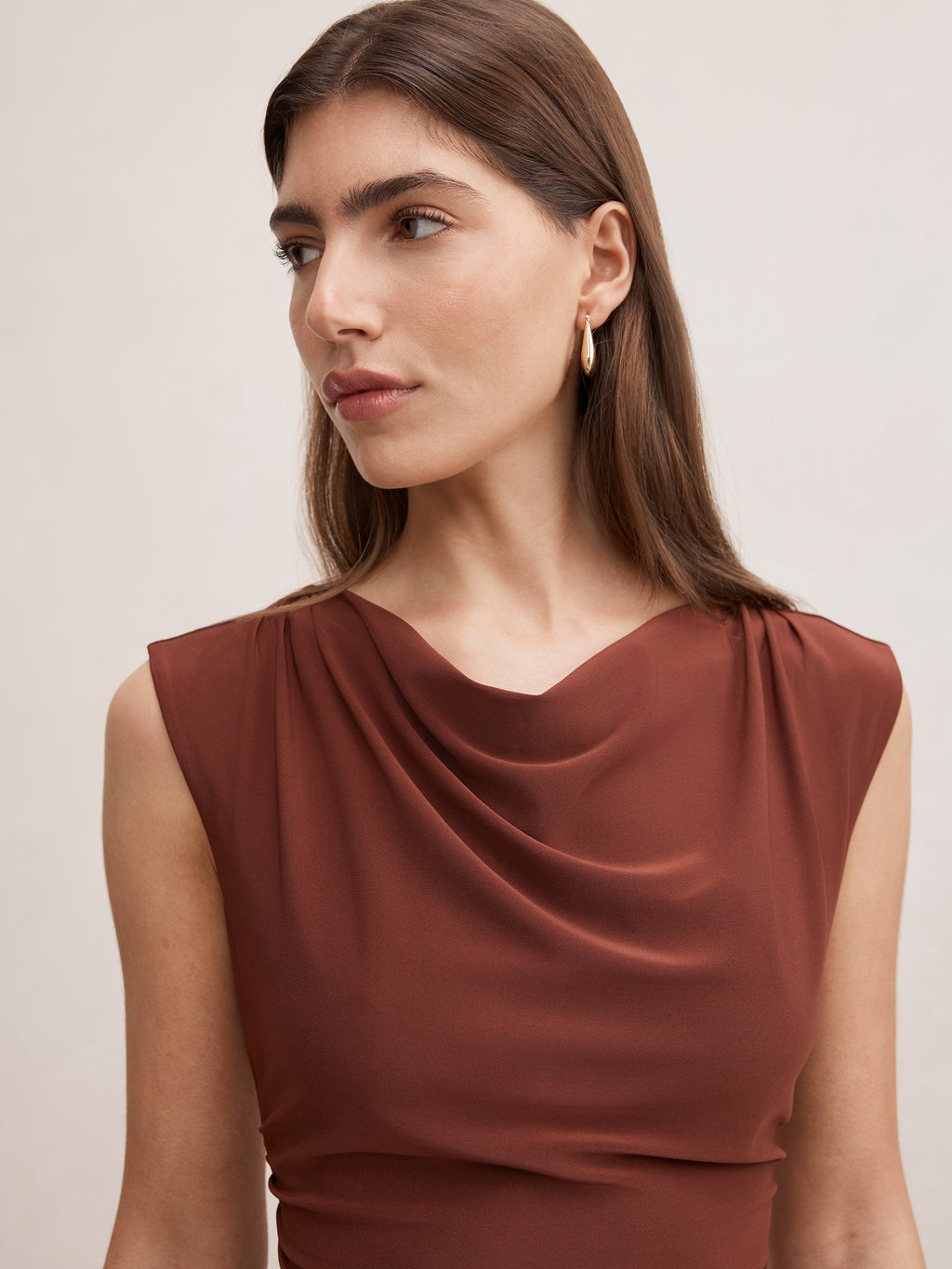Leni Drape Top