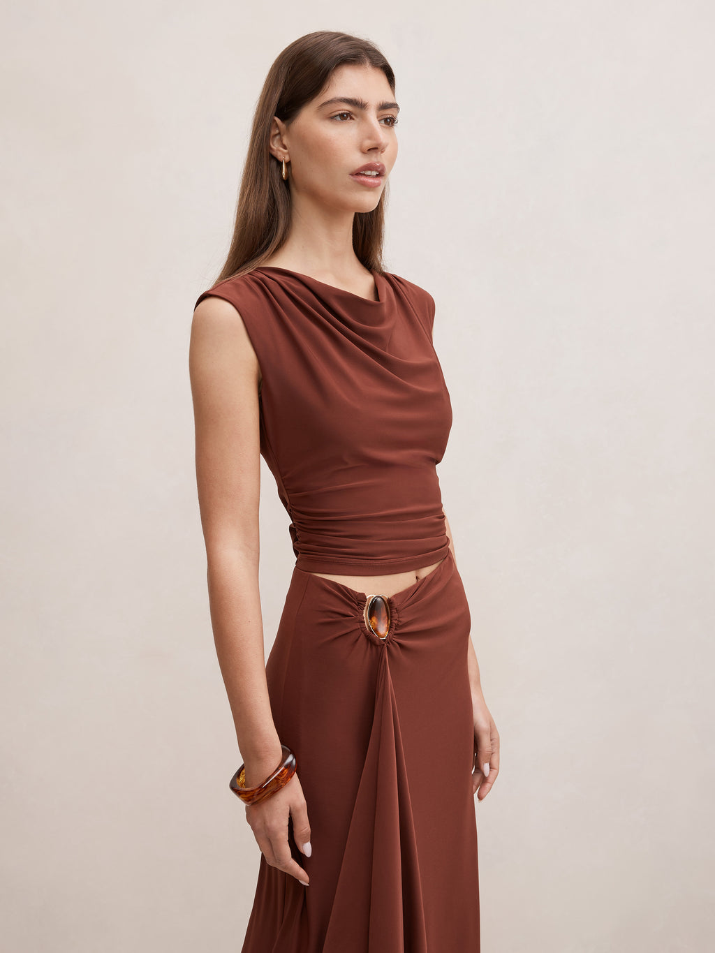Leni Drape Top