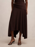 Ariel Petite Godet Hanky Hem Skirt