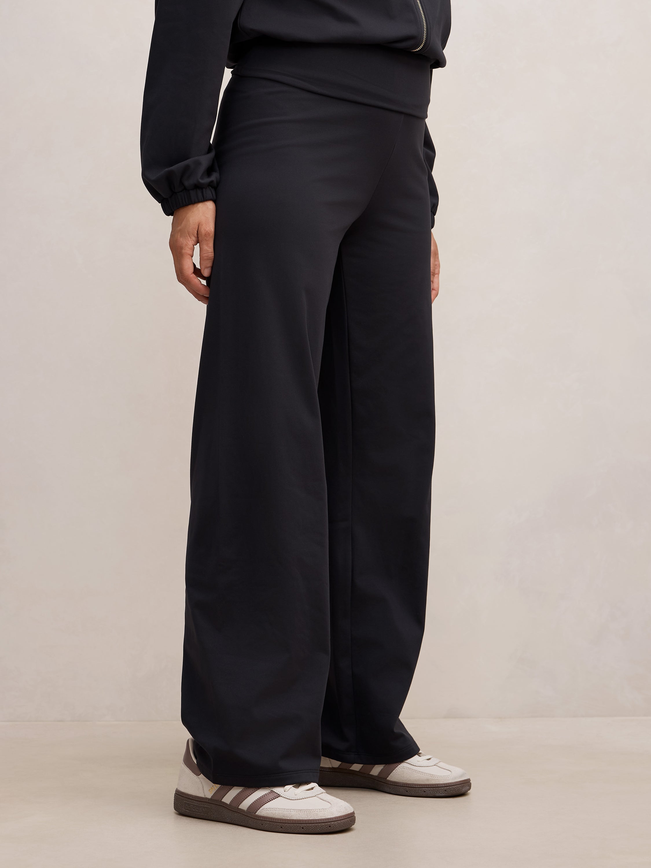 Wren Fold Waist Wide Leg Pant