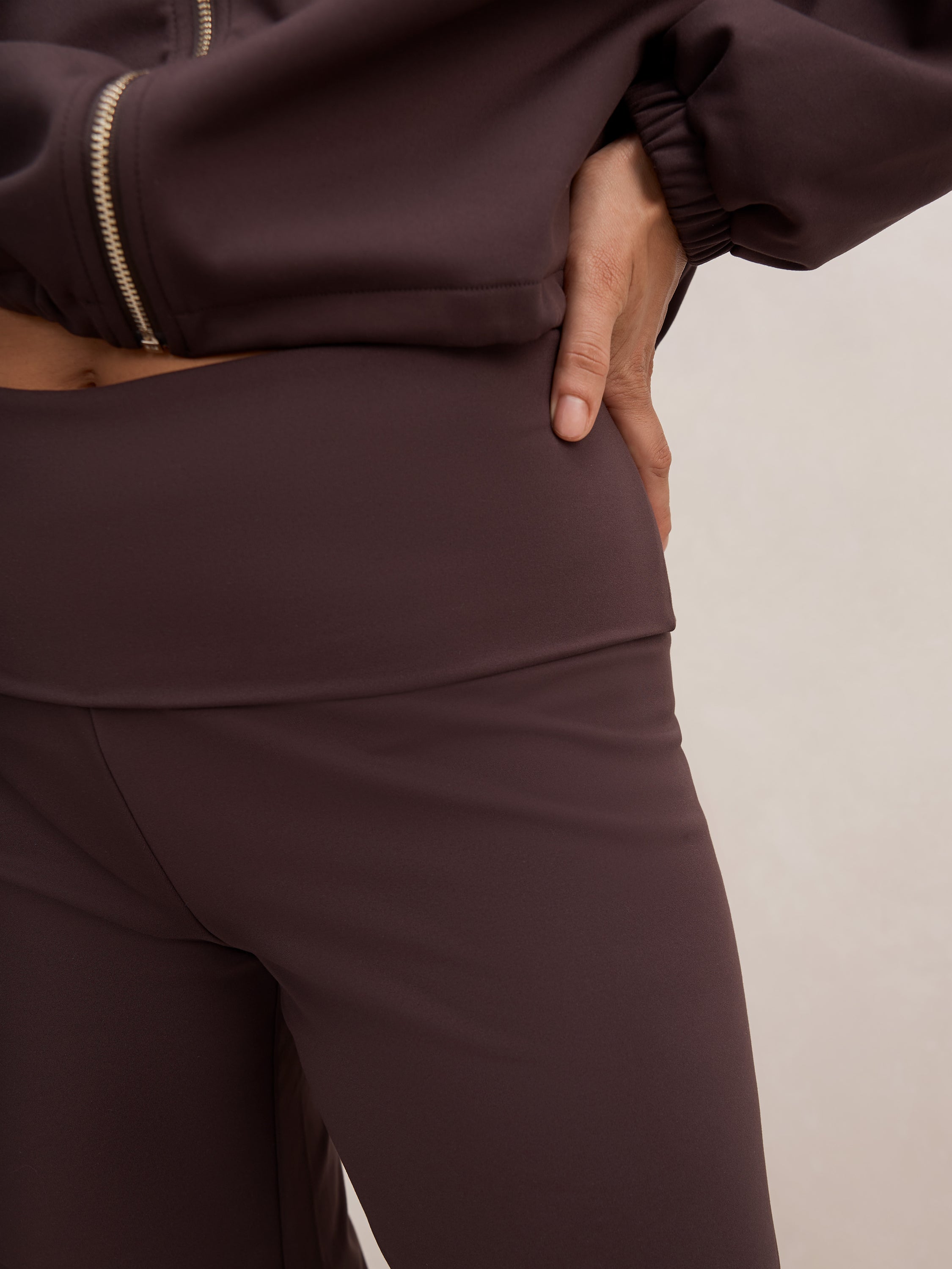 Wren Fold Waist Wide Leg Pant