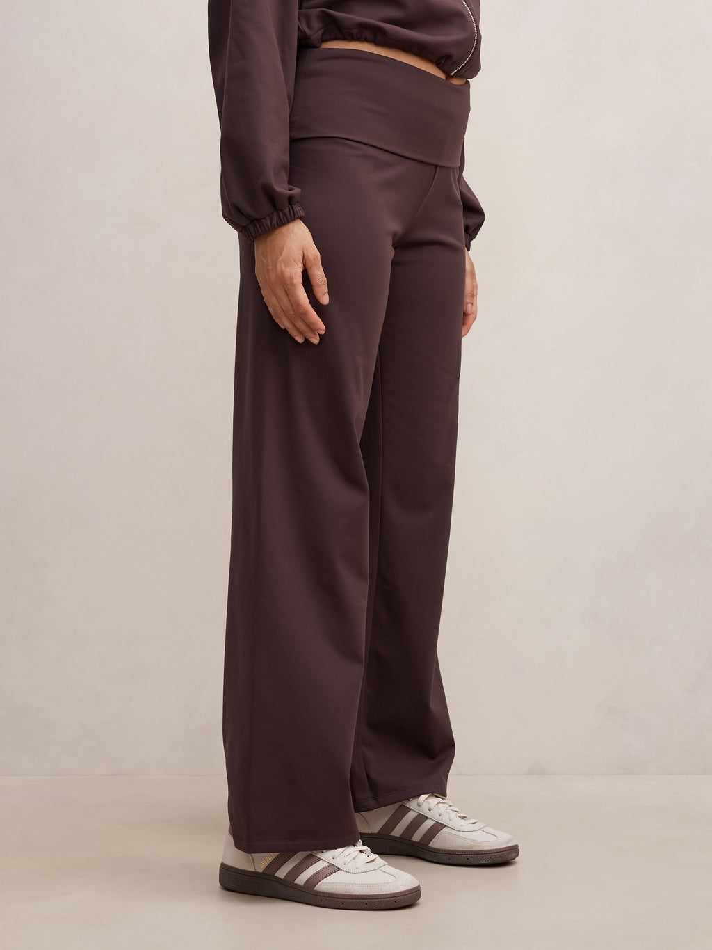 Wren Fold Waist Wide Leg Pant