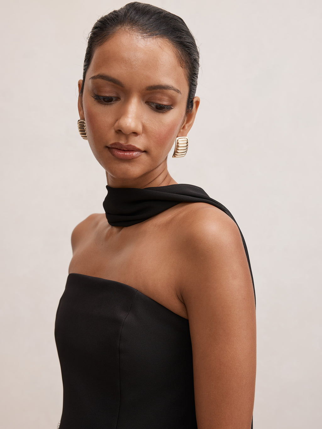 Laney Petite Corset Maxi Dress
